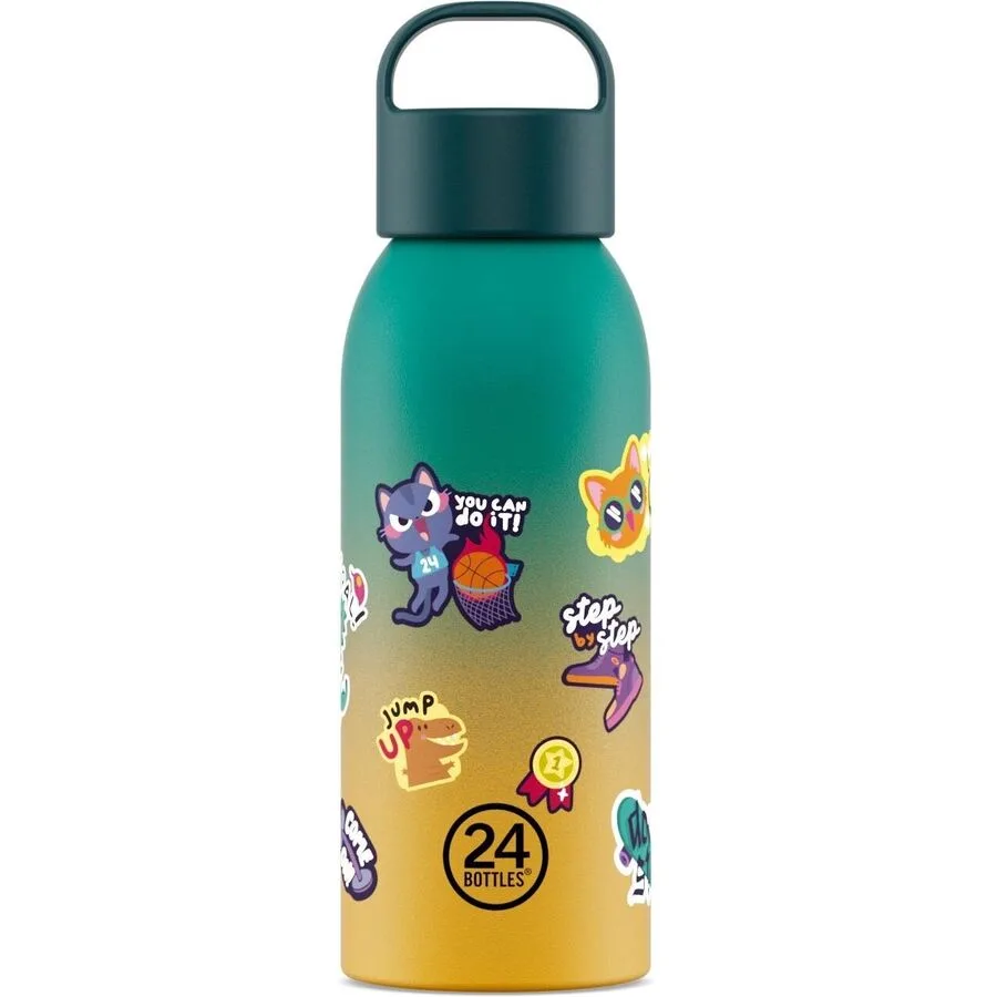 Thermosflasche 24 Bottles Skibidi Squad Edelstahl H 22.6 cm 500 ml