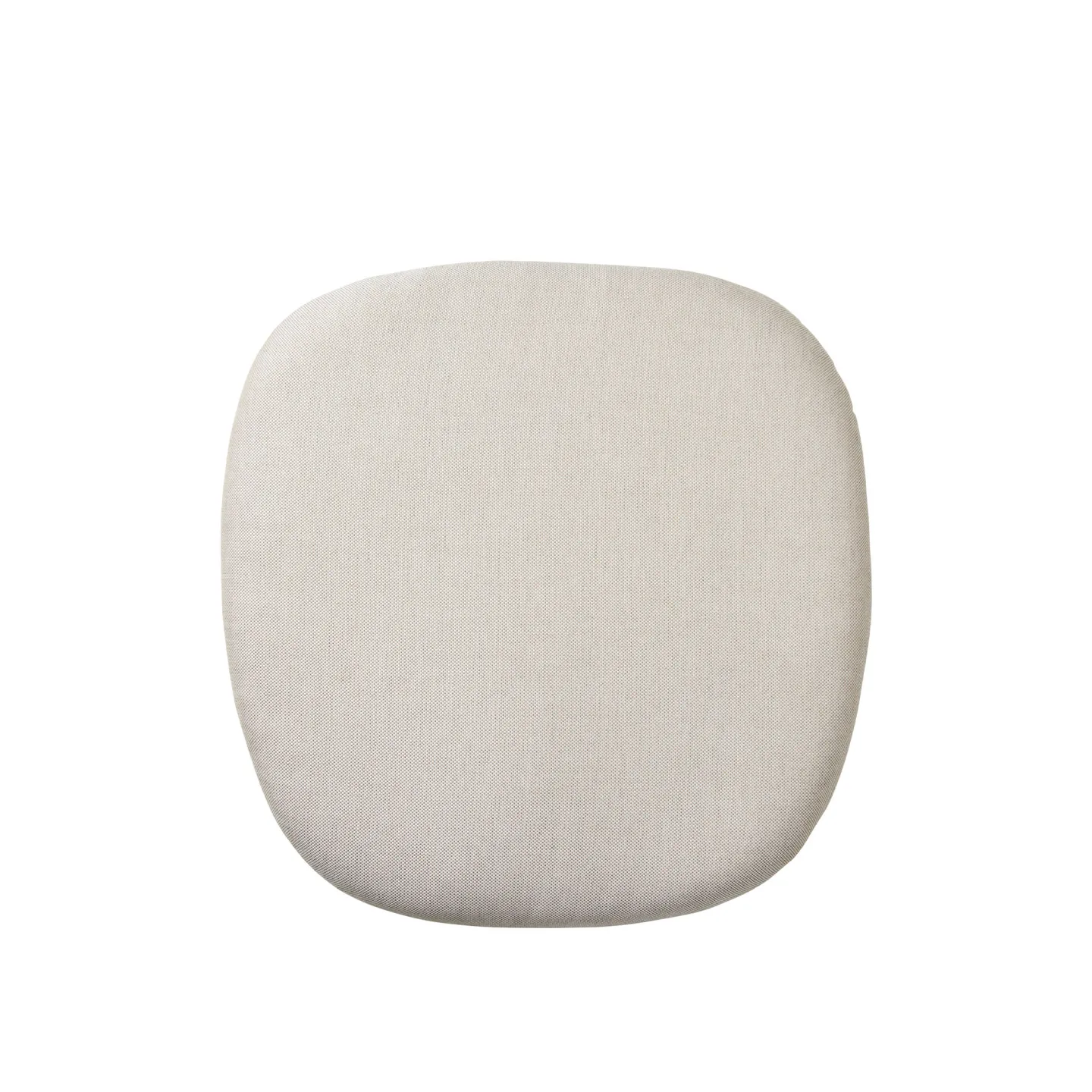 Gubi - Beetle & Bat Outdoor Seat Cushion, Sunbrella Natte NAT 10037 300 Heather Beige - Dynor och kuddar - GamFratesi - Beige - Plast