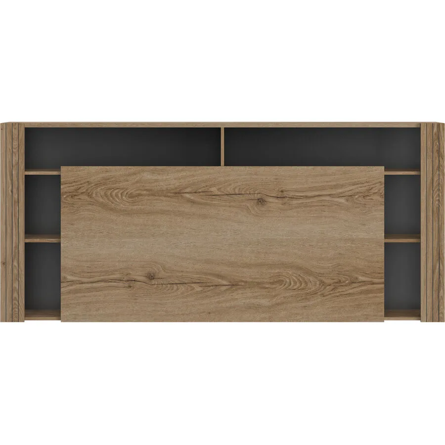 Kopfteil Enza Eiche Dekor Holzwerkstoff B 229 T 27 cm