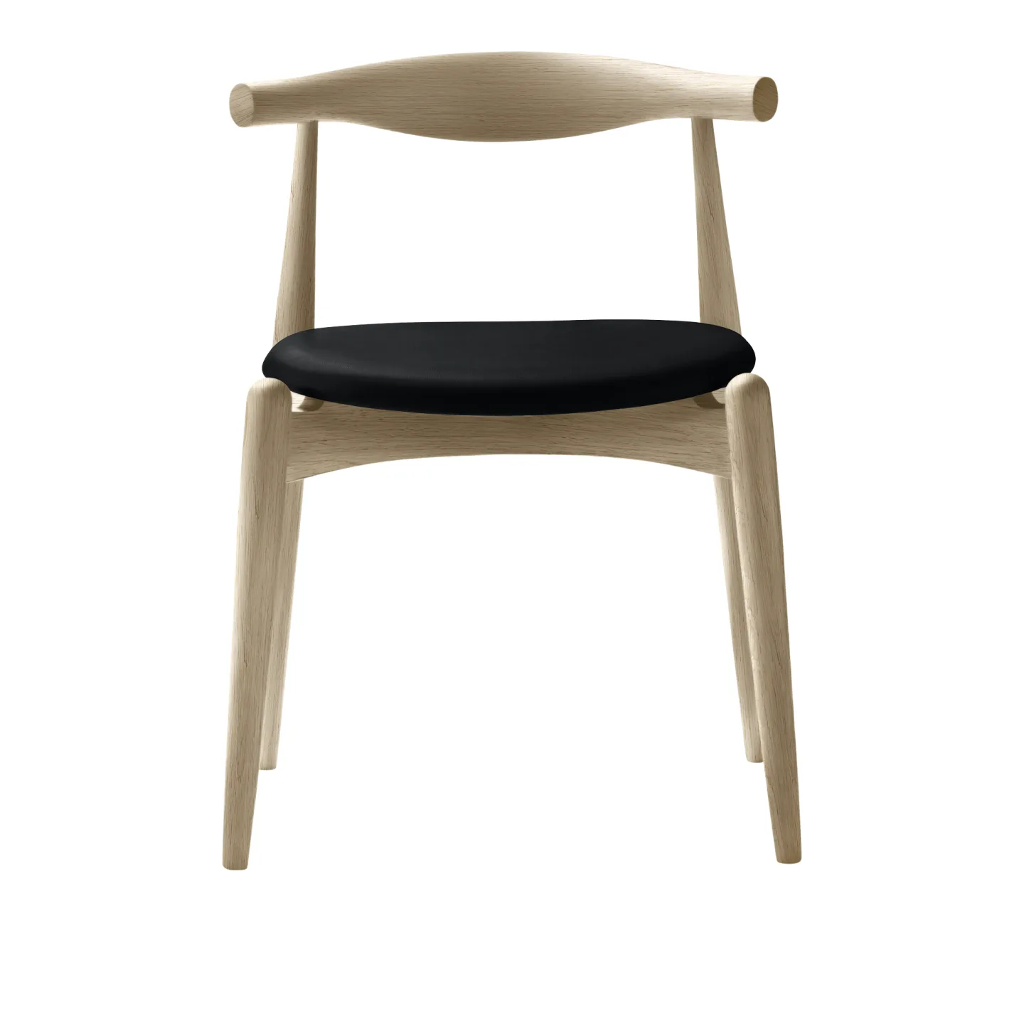 Carl Hansen - CH20, Tvålad Ek, Lädergrupp C Sif - 98 - Matstolar - Hans J. Wegner - Träfärgad - Trä