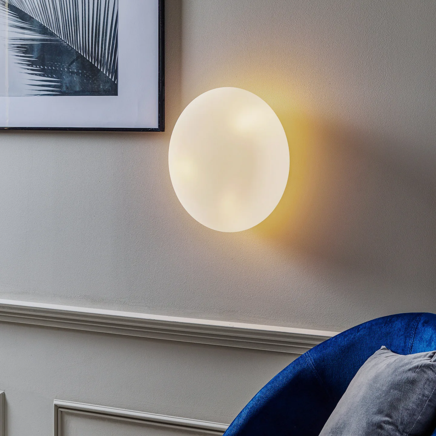 Itka glass vegglampe IP65 Ø 35 cm - Artemide - Stue - Moderne - Rund