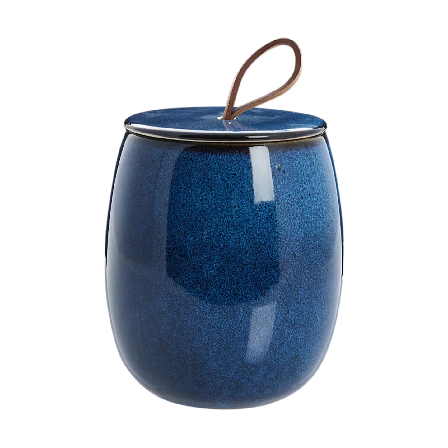Lene Bjerre Amera Verwahrungsdose mit Deckel blue Ø12cm