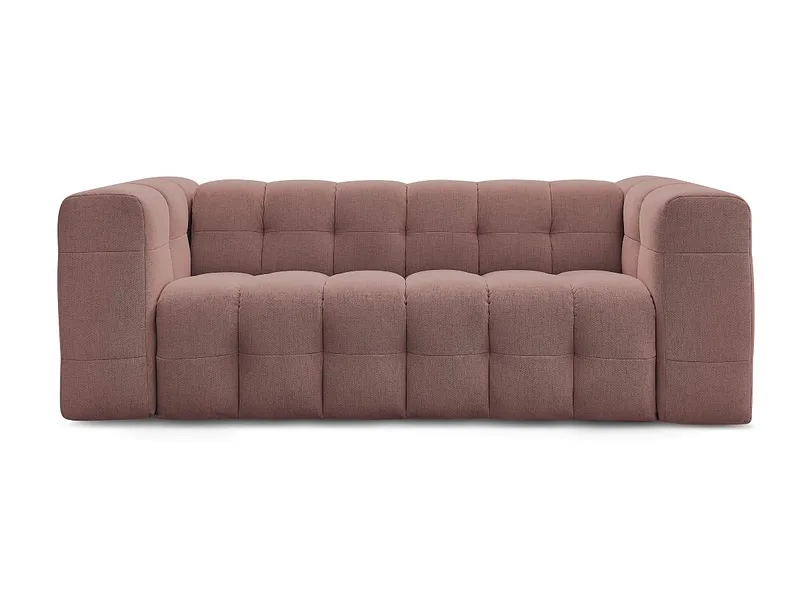 3er Sofa BOBOCHIC CLOUD Stoff rosa