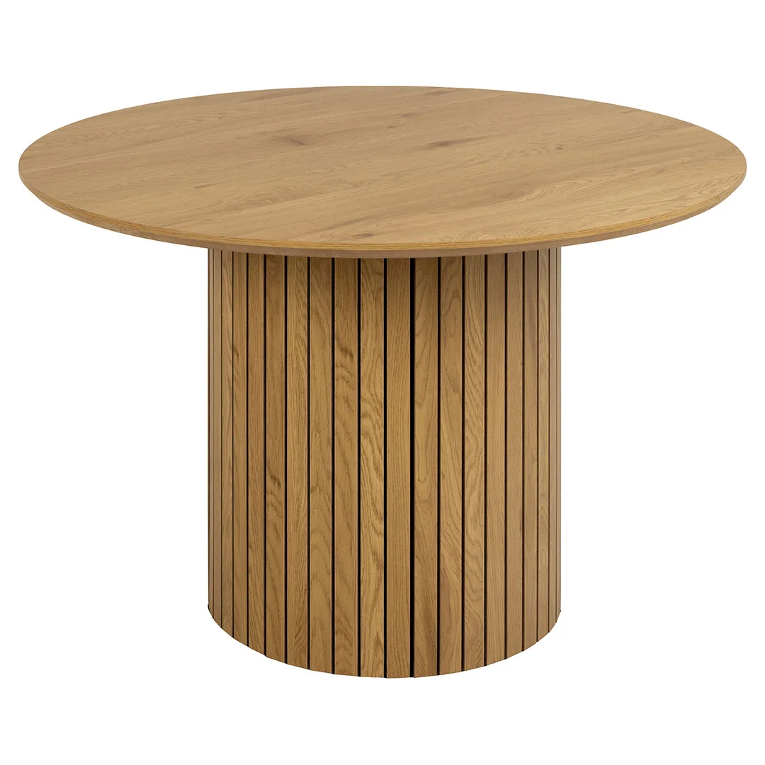Yale Esstisch Ø120cm Eiche dekor.