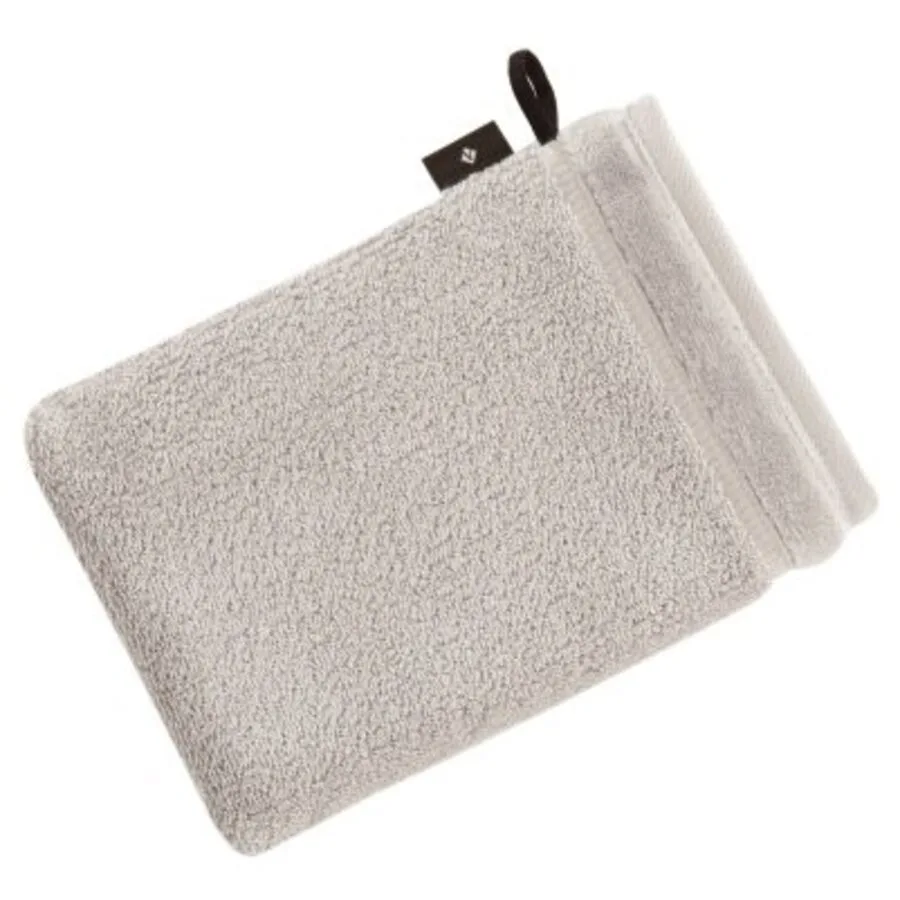 Vossen Waschhandschuh Pure Stone 100% Bio-Baumwolle B 22 T 16 cm