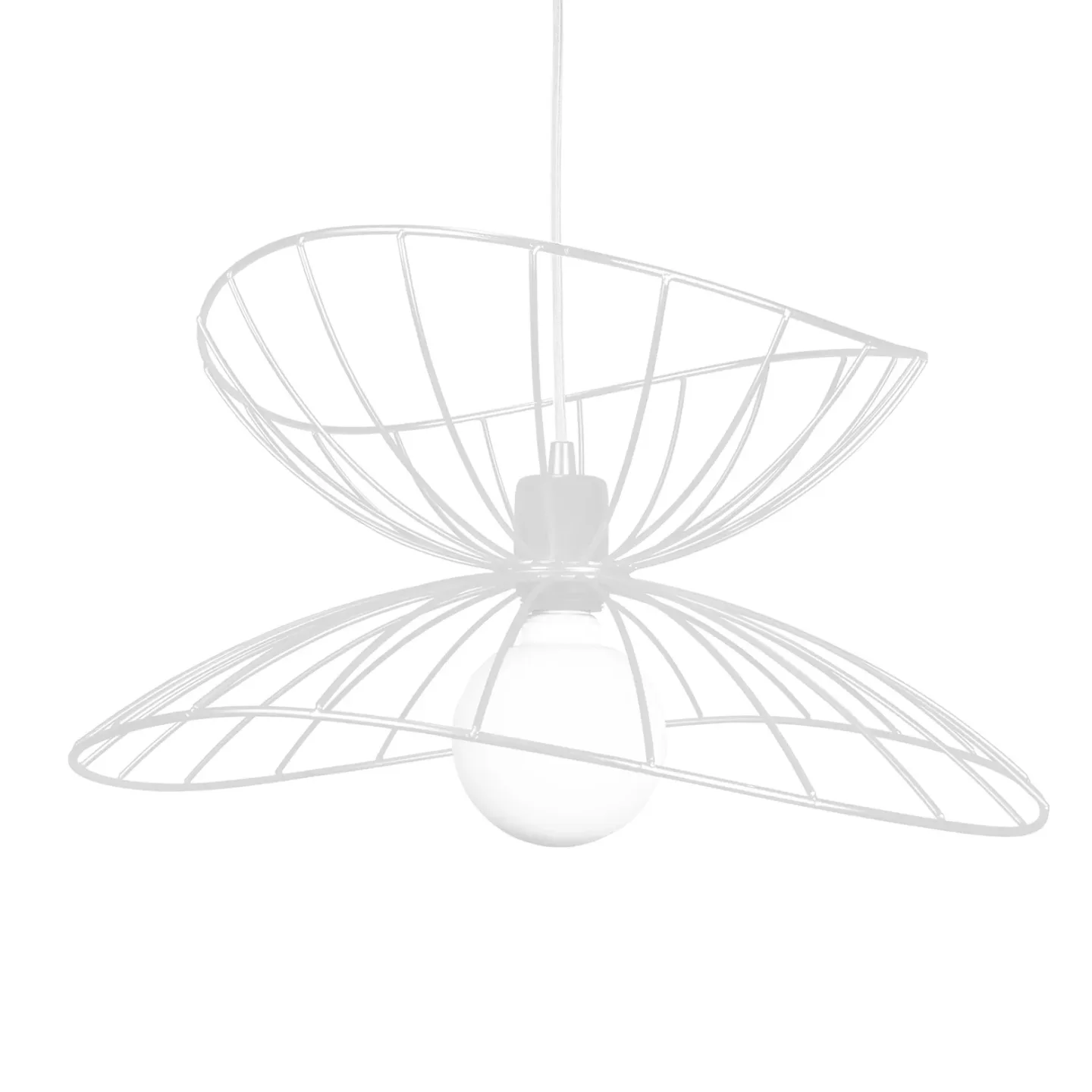 Globen Lighting Ray taklampa Ø 45 cm Vit