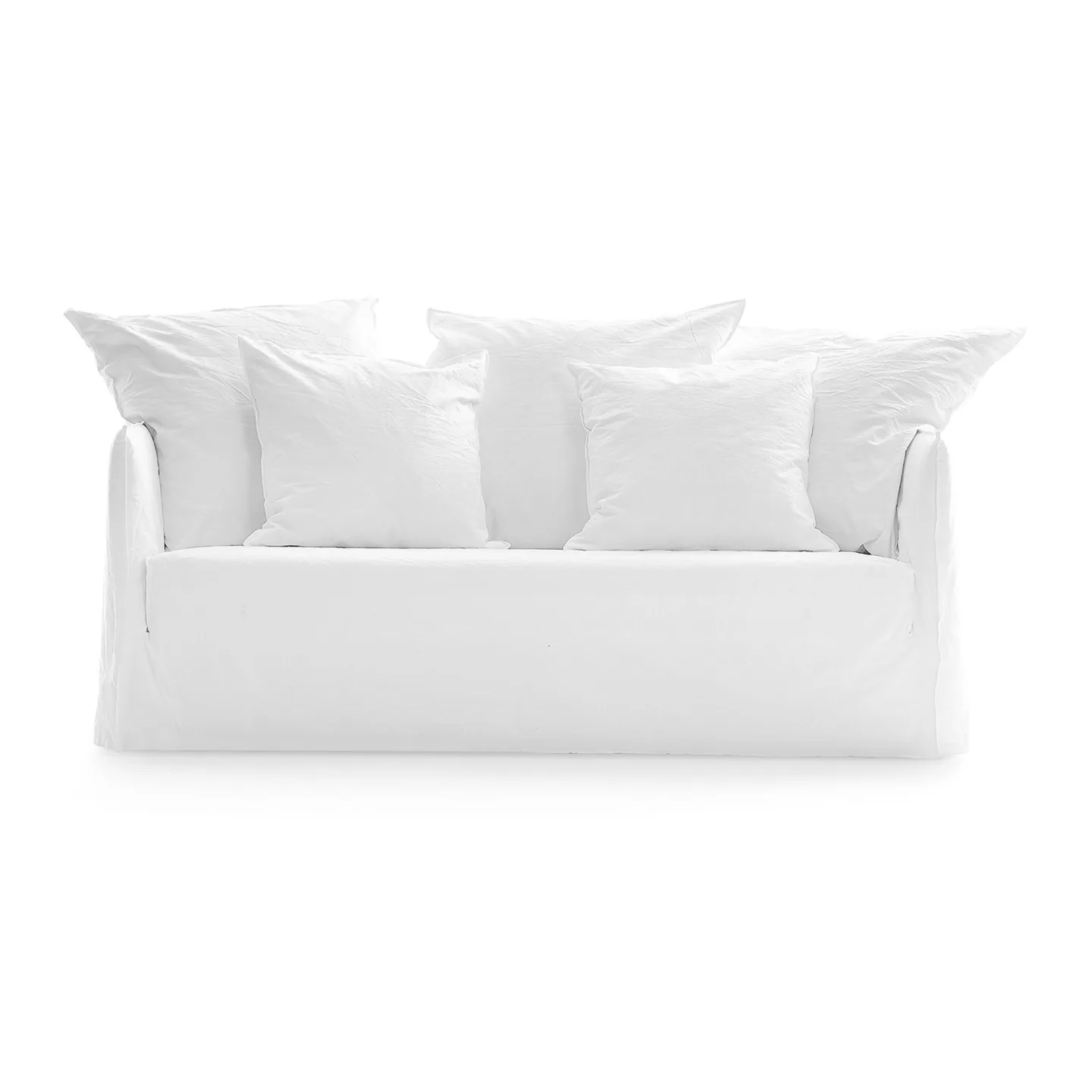 Gervasoni - Ghost 110 Sofa Lino Bianco - Soffor - Paola Navone - Vit