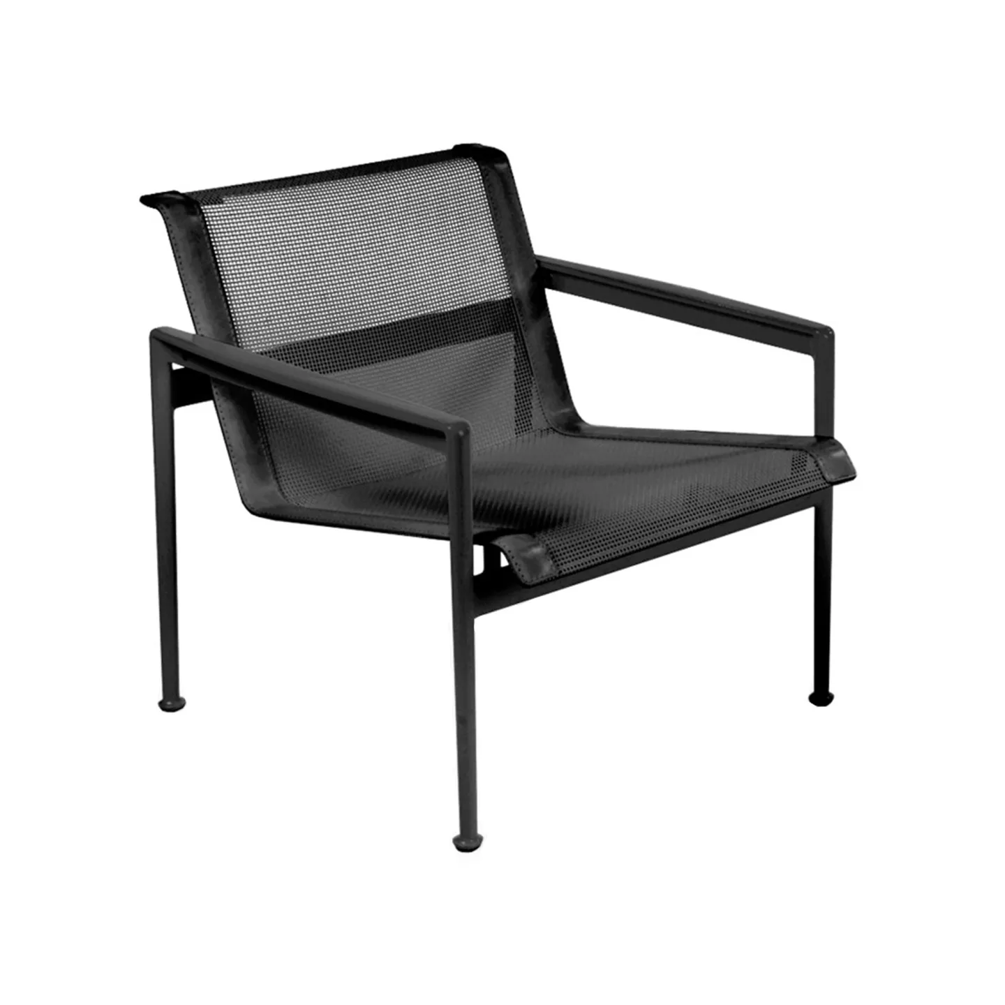 Knoll - 1966 Lounge Chair, Svart (Onyx) - Fåtöljer utomhus - Richard Schultz - Svart - Metall
