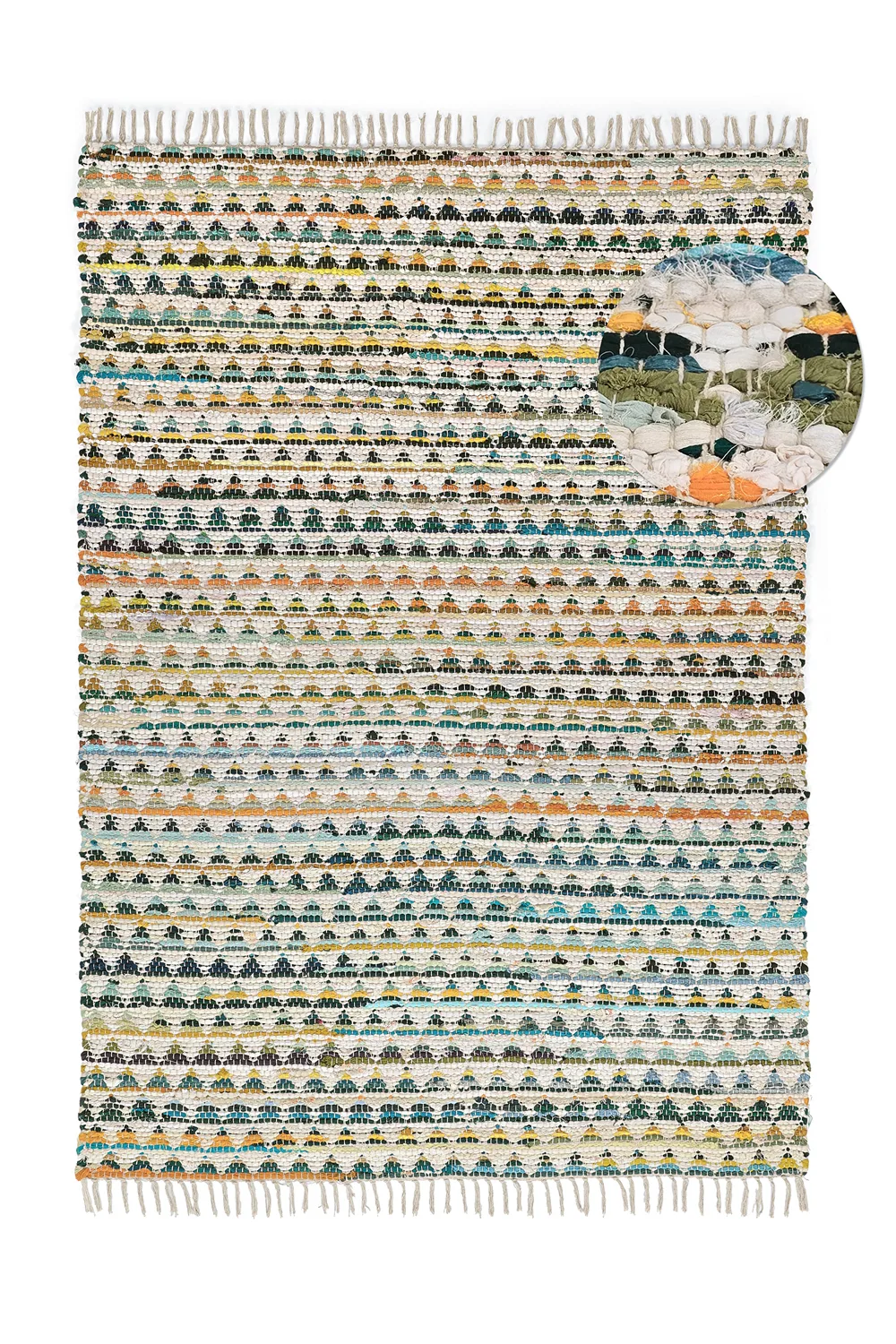 Filleryer - Lindby (gul/multi) (Størrelse: 60 x 120 cm)