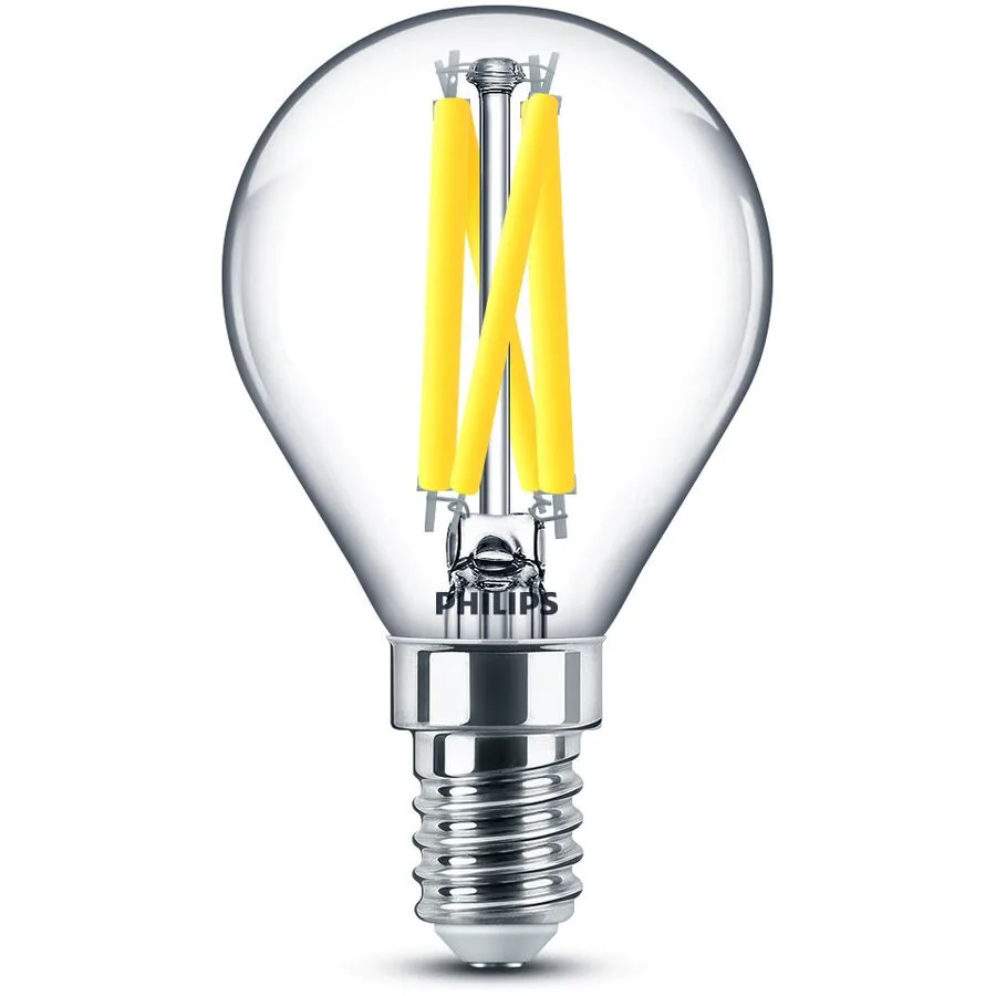 Leuchtmittel Philips Glas E14 3.4 W - Farbe: klar - LED - Lichtfarbe: Extra warmweiss - LED Leuchtmittel