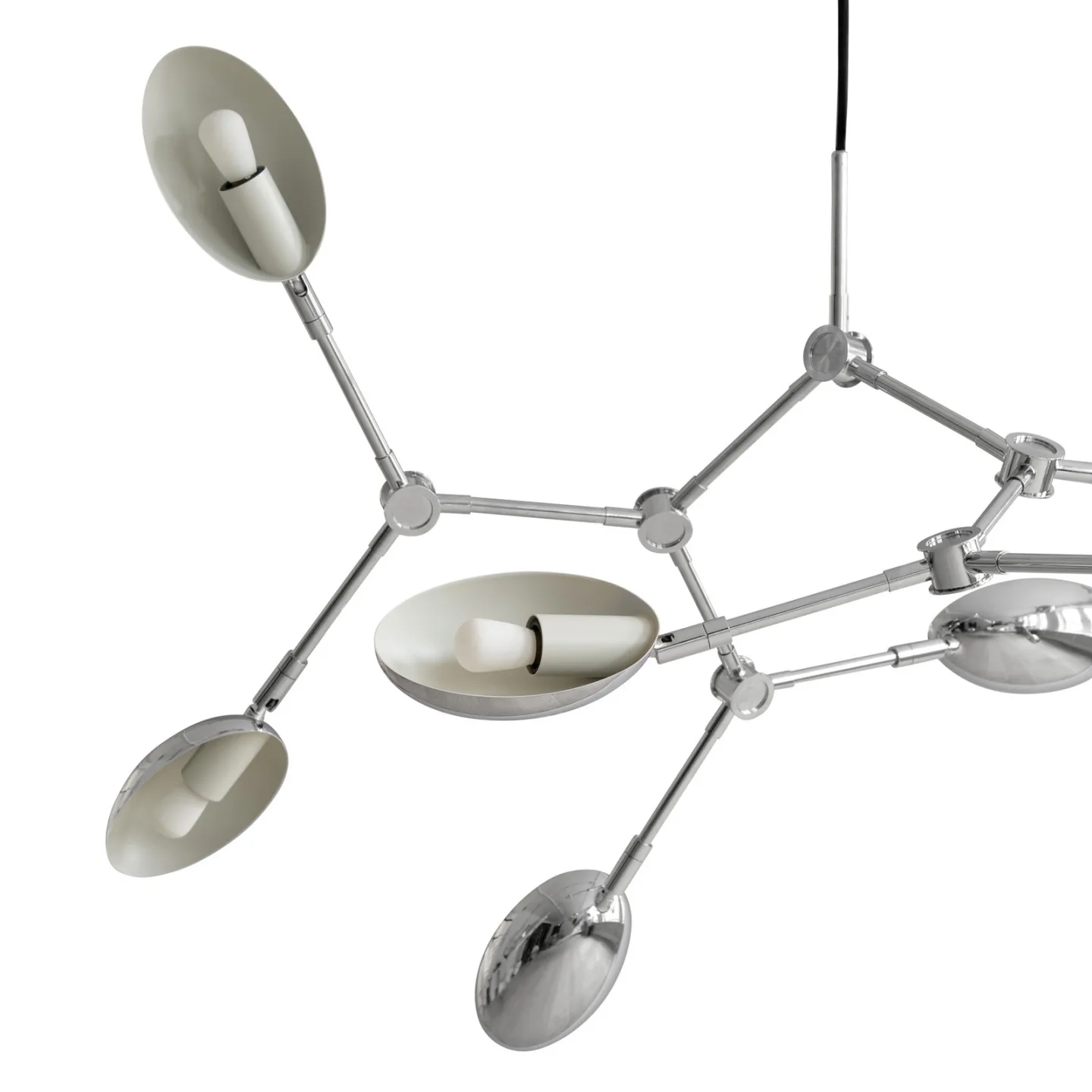 101 Copenhagen Drop Chandelier Deckenleuchte mini Chrome