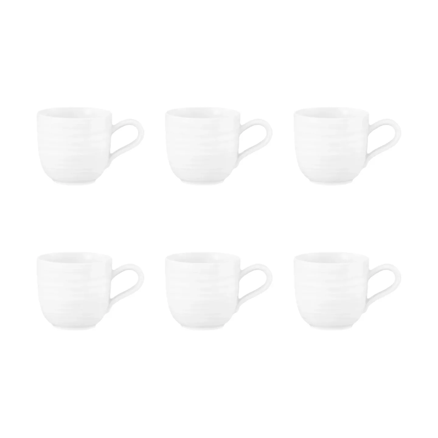Seltmann Weiden Terra Espressotasse 9 cl 6er Pack Weiß