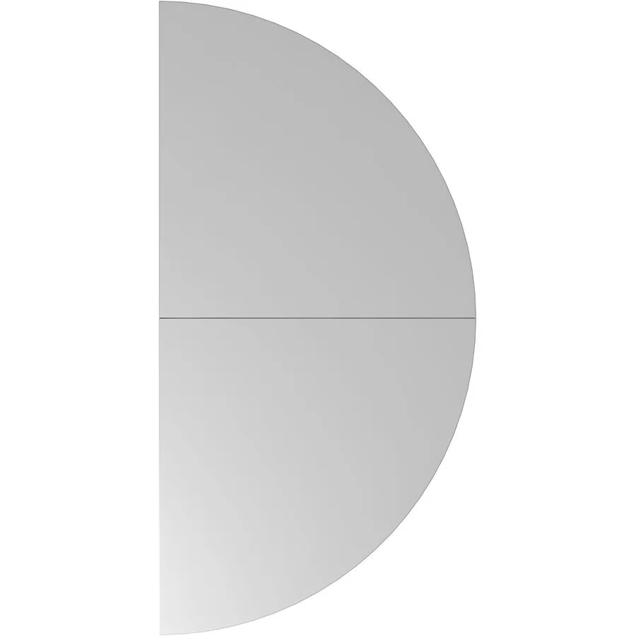 Anbautisch Office grau Holzwerkstoff B 160 T 80 cm