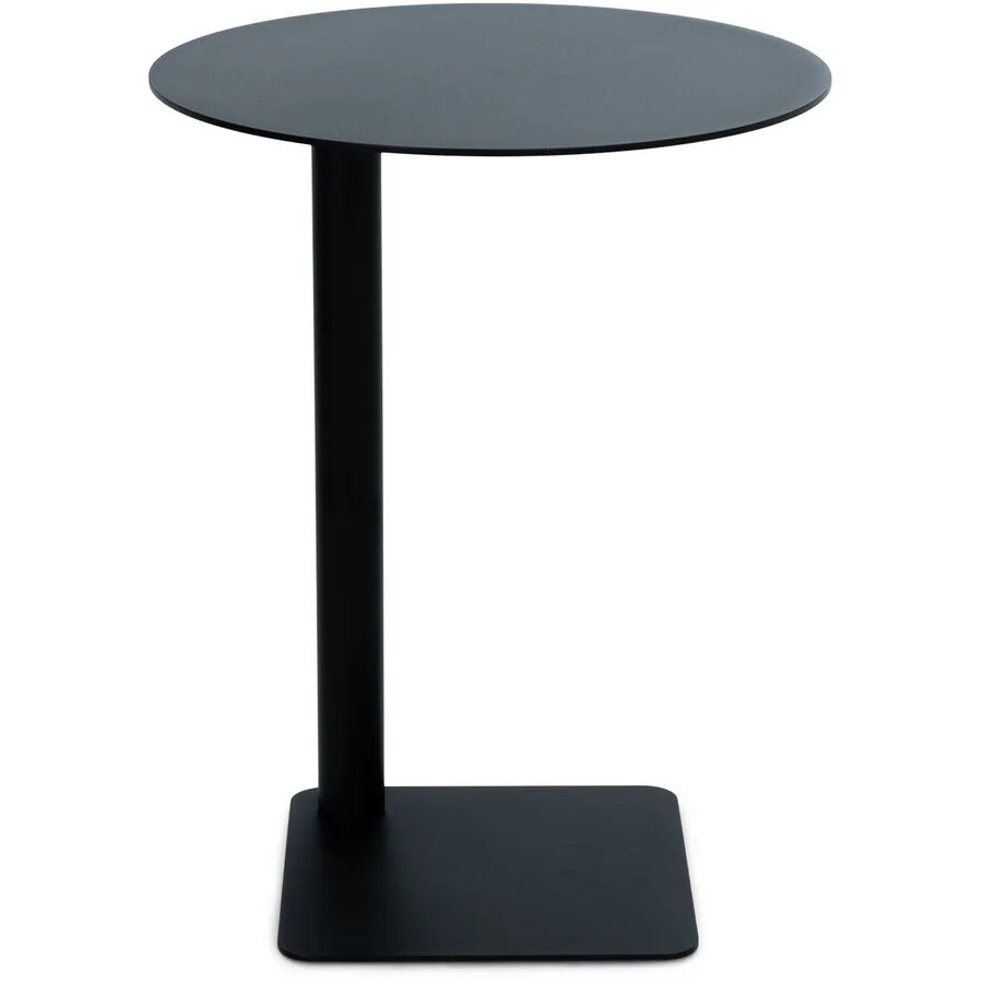 Spinder Design Beistelltisch Hesta schwarz Stahl B 40 H 50 cm