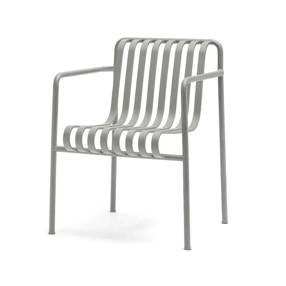 HAY Palissade Dining karmstol Sky grey