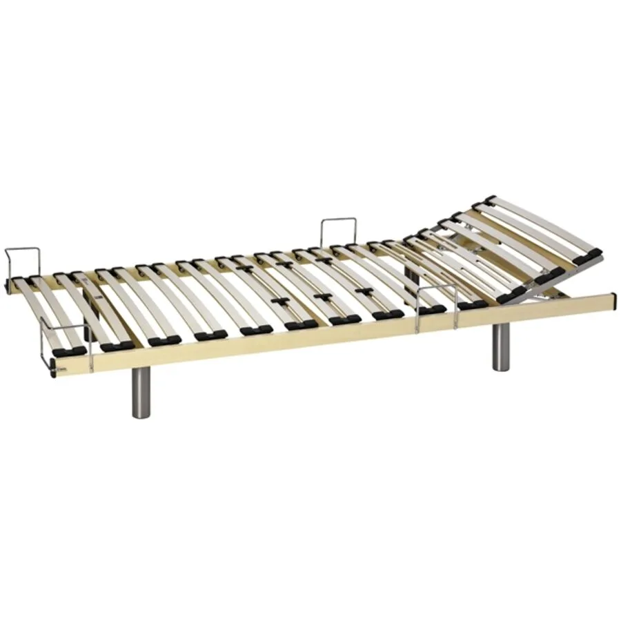 Matratzenzubehör topSwiss Fussset chromfarbig Metall B 6 T 6 cm