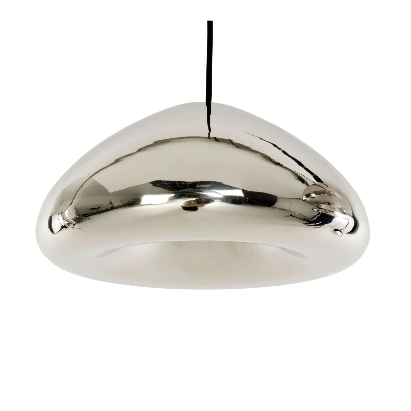 Tom Dixon - Void Pendant, Rostfritt stål - Pendellampor - Silver