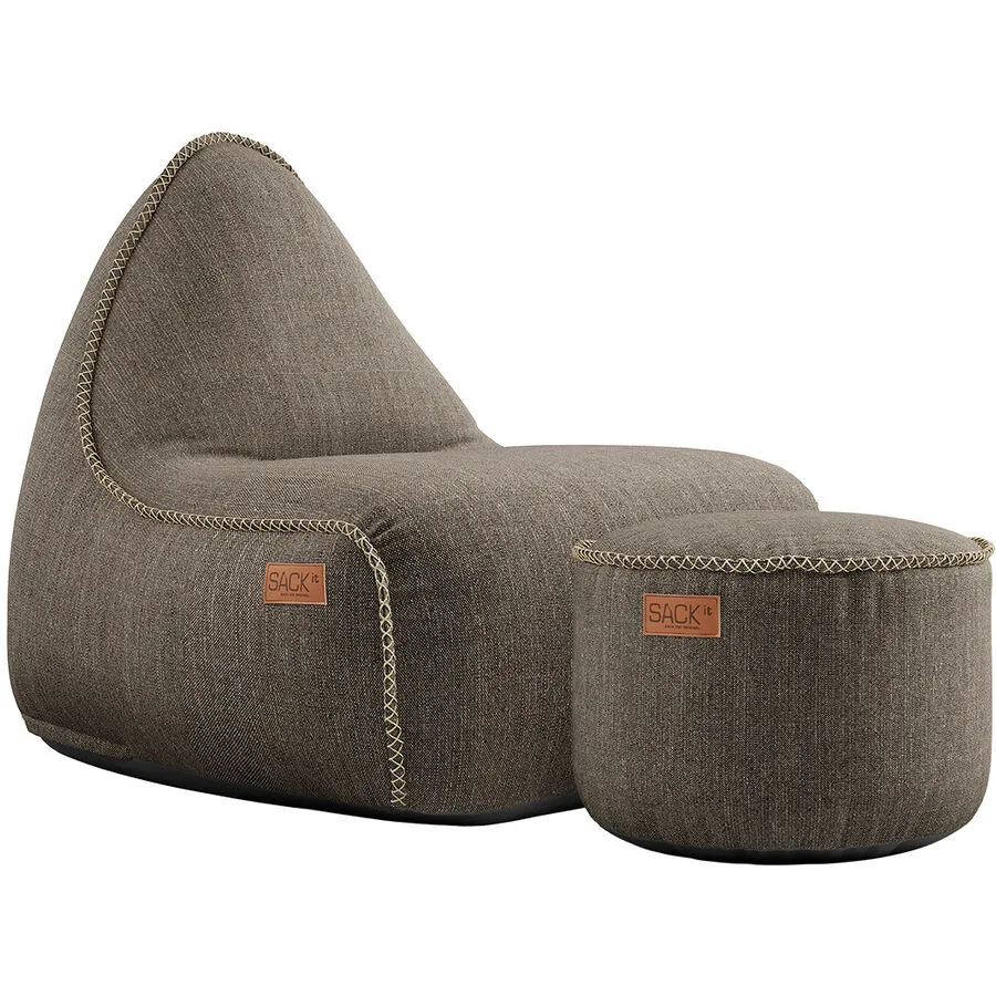 SACKit Sitzsack Cobana Brown Kunststoff T 96 cm