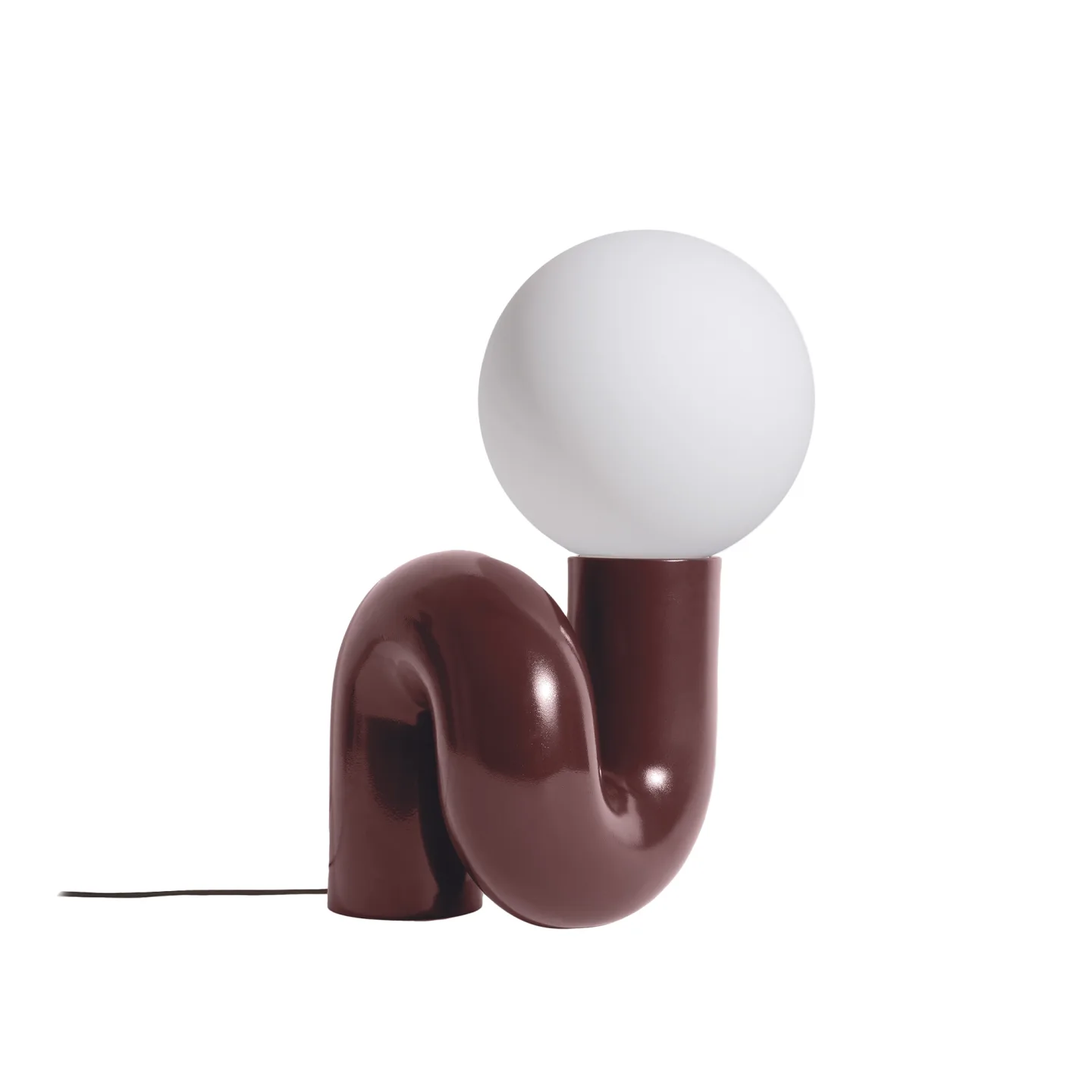 Petite Friture - Neotenic bordslampa stor cherry - Bordslampor - Jumbo - Röd - Keramik