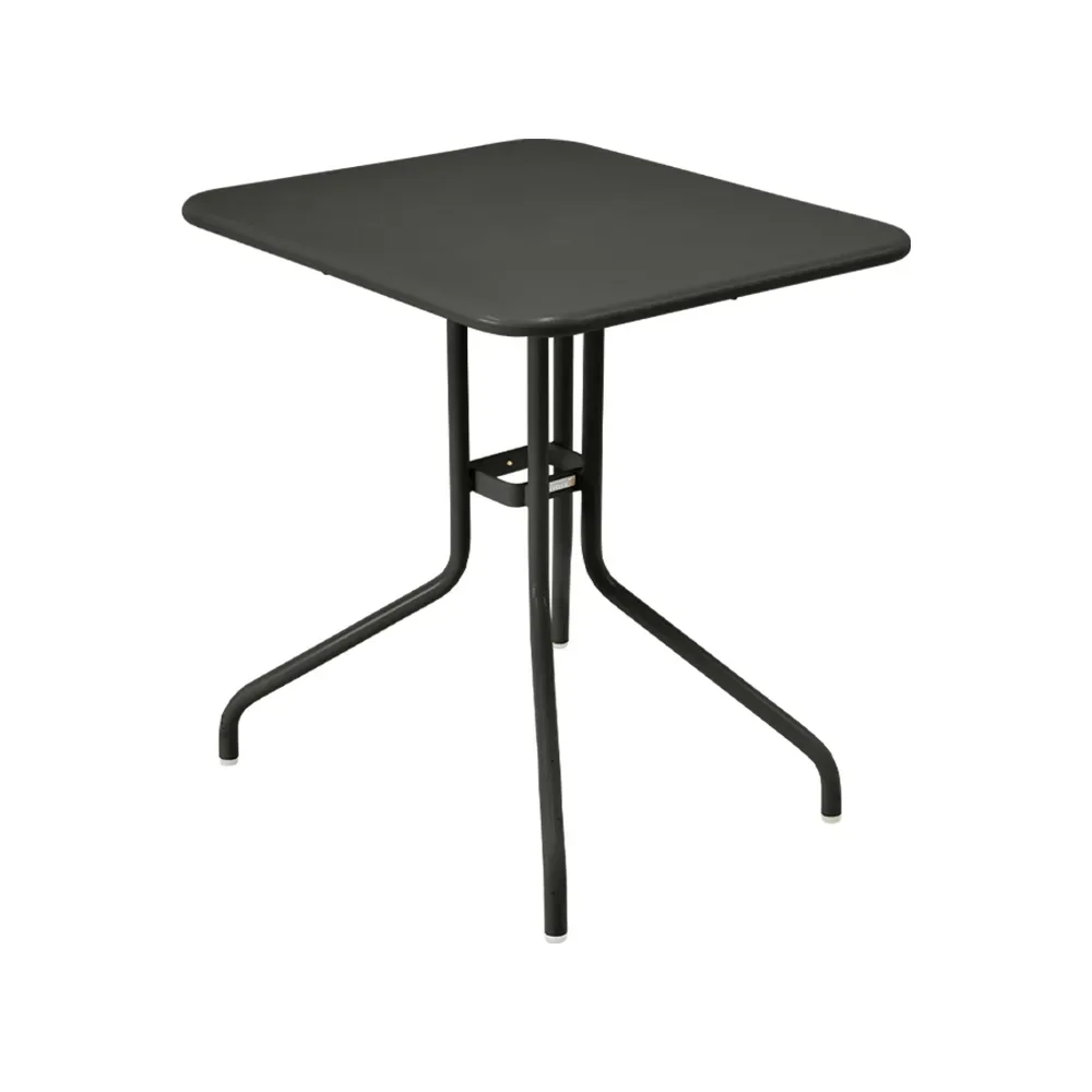 Fermob Pétale bord 60x70 cm Liquorice (svart)