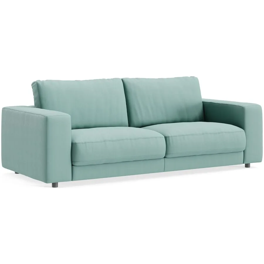 Sofa Ava Bezug: 100% Polyester sage B 230 T 107 cm - Möbel Konfigurator: Traummöbel individuell zusammenstellen