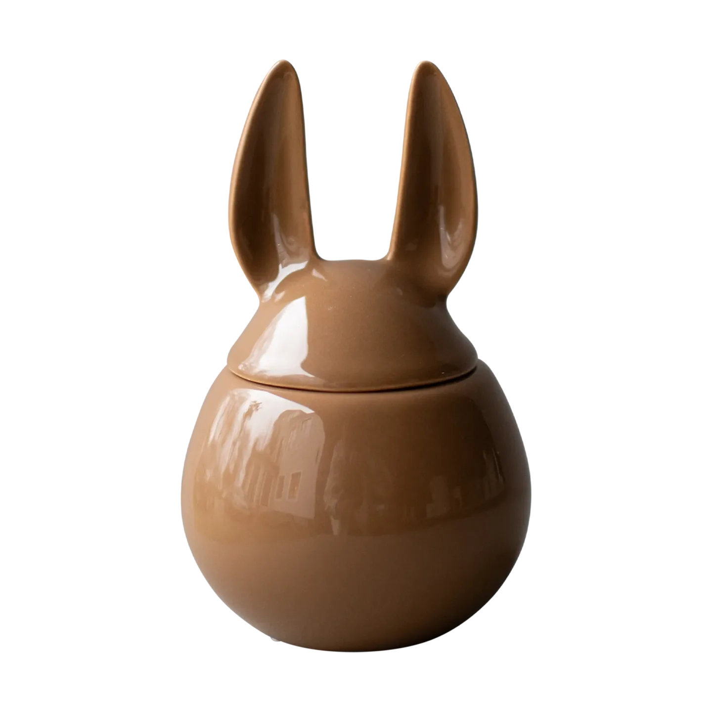 DBKD DBKD Eating rabbit Schale klein Shiny nougat