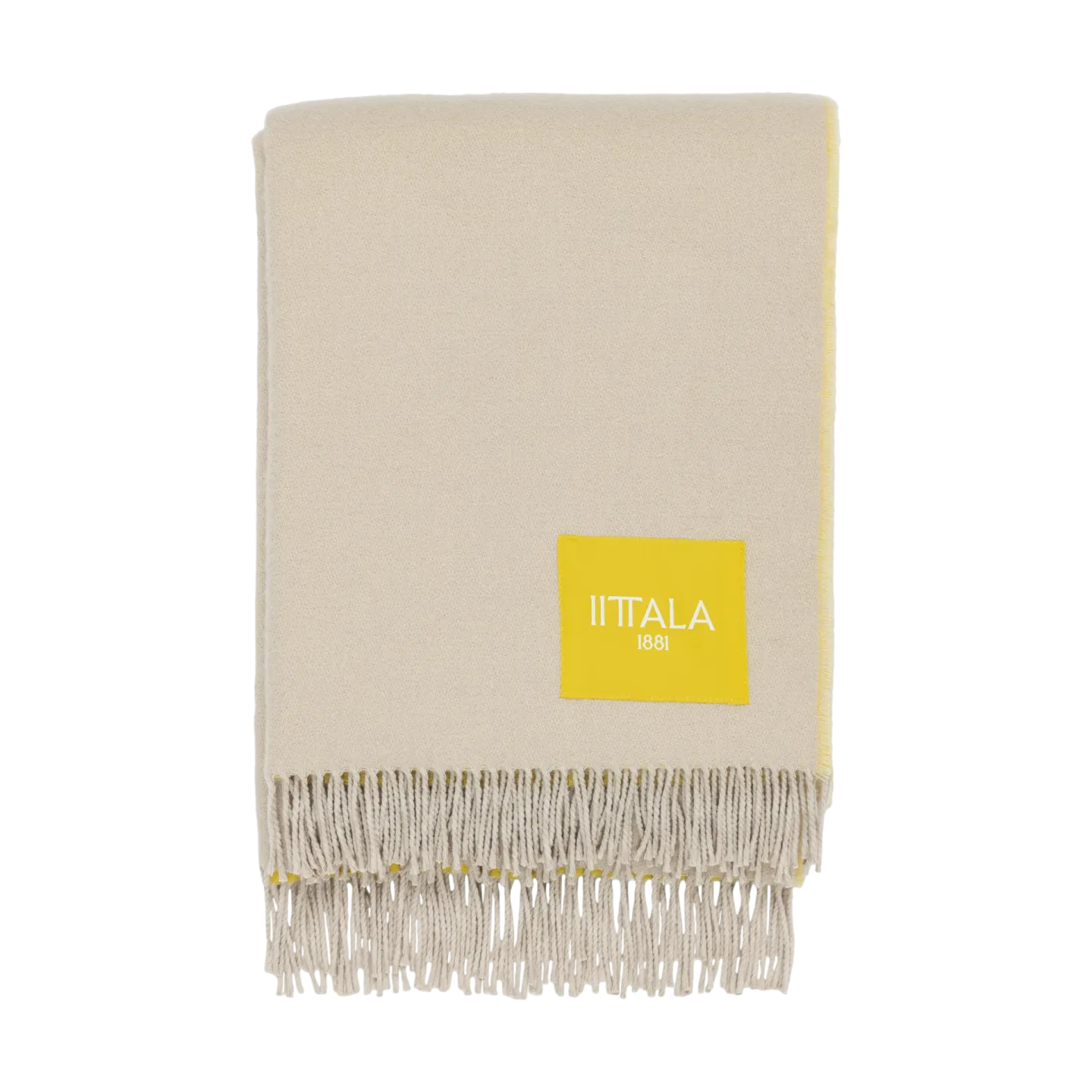 Iittala Play Decke 130x180 cm Beige-Gelb