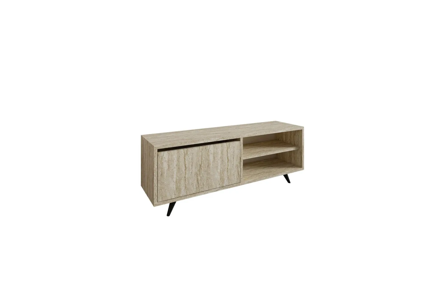 Hazle Tv-bänk 120 cm - Beige