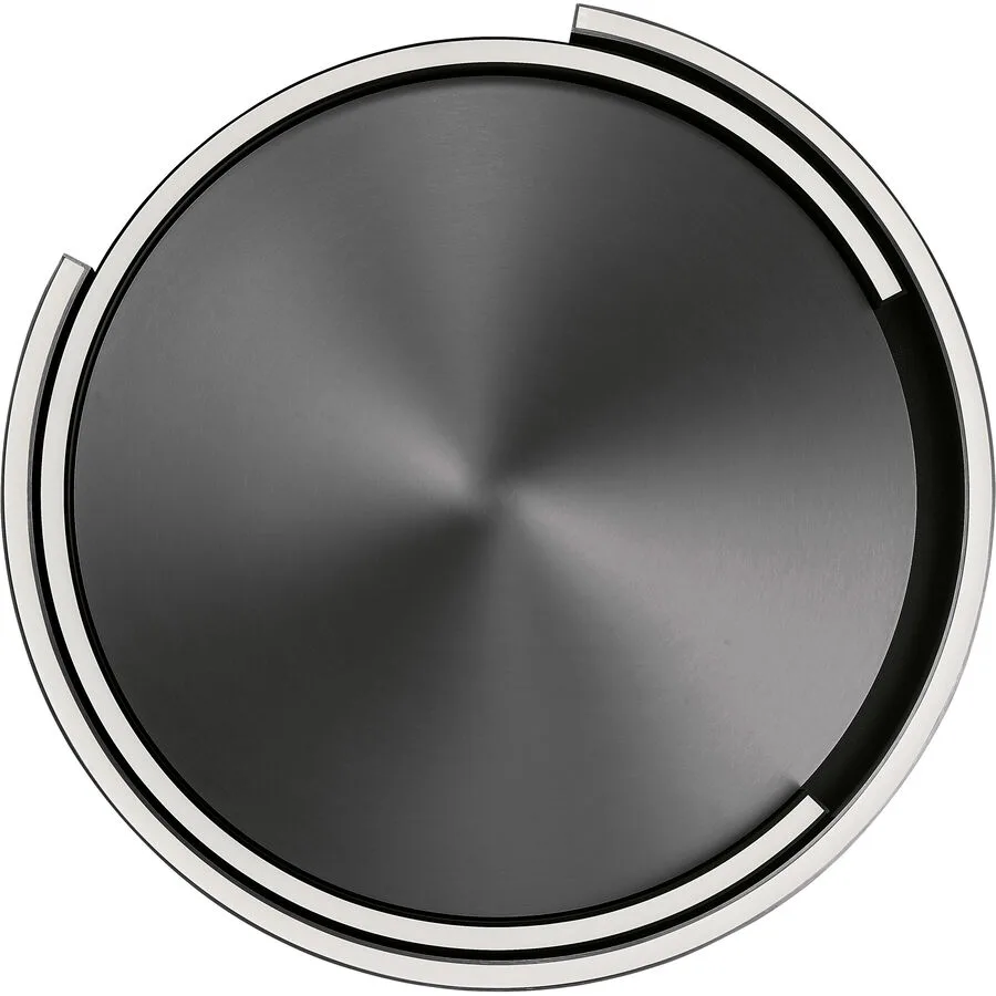 Designer-Deckenlampe Bankamp Rings anthrazit matt D 40 cm - Farbe: anthrazit matt eloxiert - LED - Lichtfarbe: Extra warmweiss - Material: