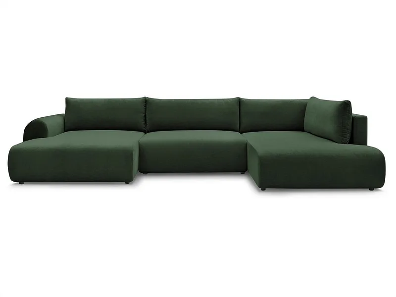 Wohnlandschaft BOBOCHIC LUCIEN Stoff grün