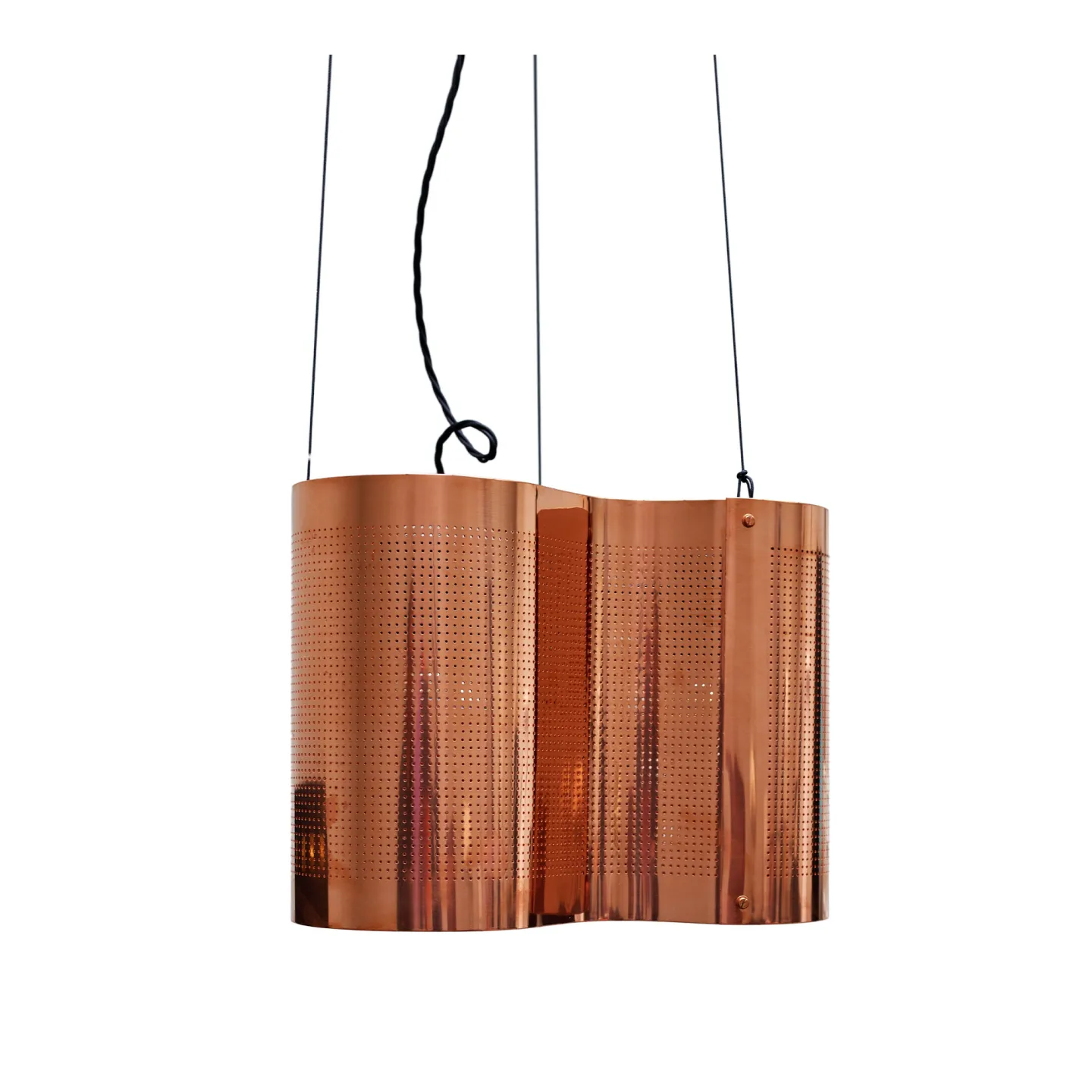 Ingridsdotter - Snäcka taklampa koppar - Pendellampor - Jonas Bohlin - Koppar - Metall