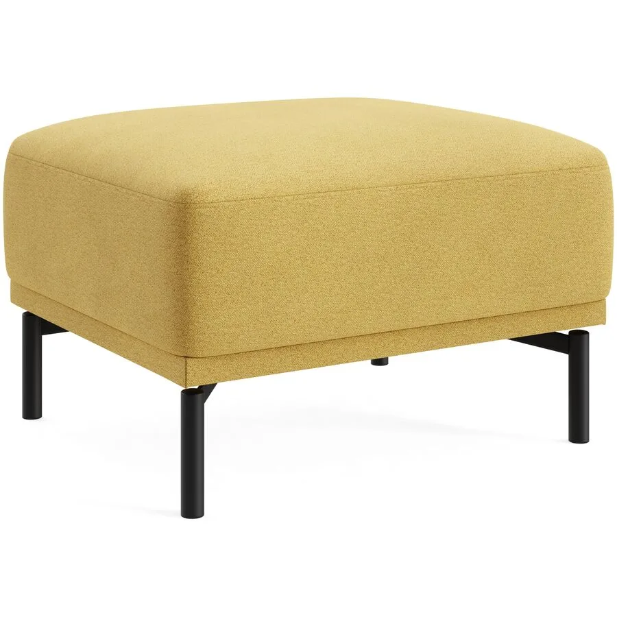 Maja Gelb Stoff 71 cm 46 cm - Farbe: OSAKA - 21 mustard - Möbel Konfigurator: Traummöbel individuell zusammenstellen