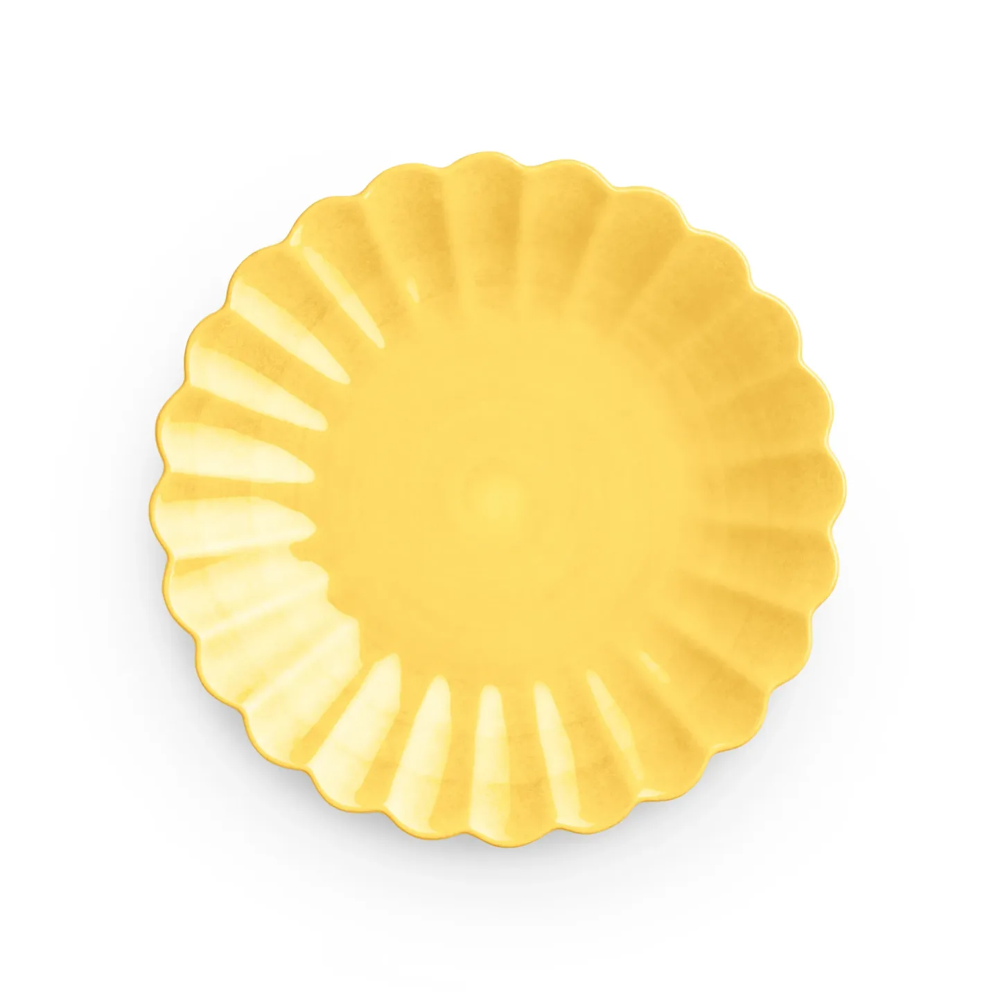 Mateus Oyster Teller 20cm Gelb