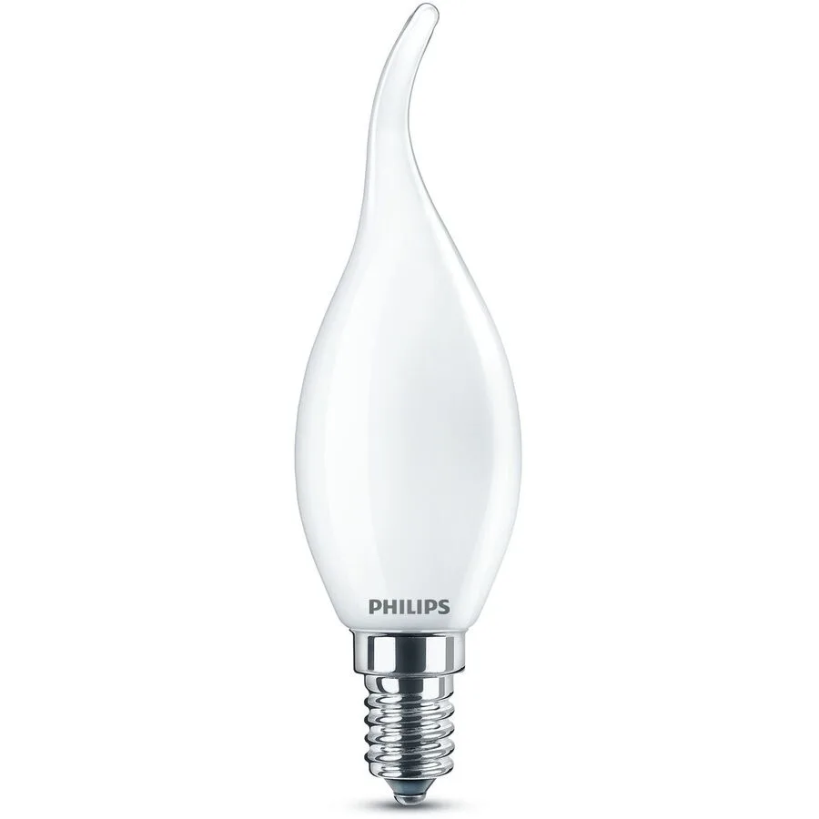 Leuchtmittel Philips Glas E14 80 W - Farbe: weiss - LED - Lichtfarbe: Extra warmweiss - LED Leuchtmittel