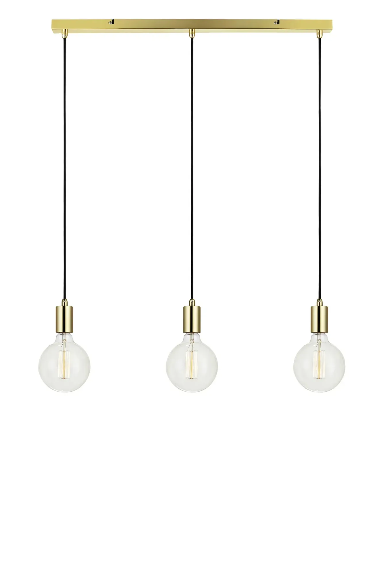 Sky Deckenlampe Messing Gerade