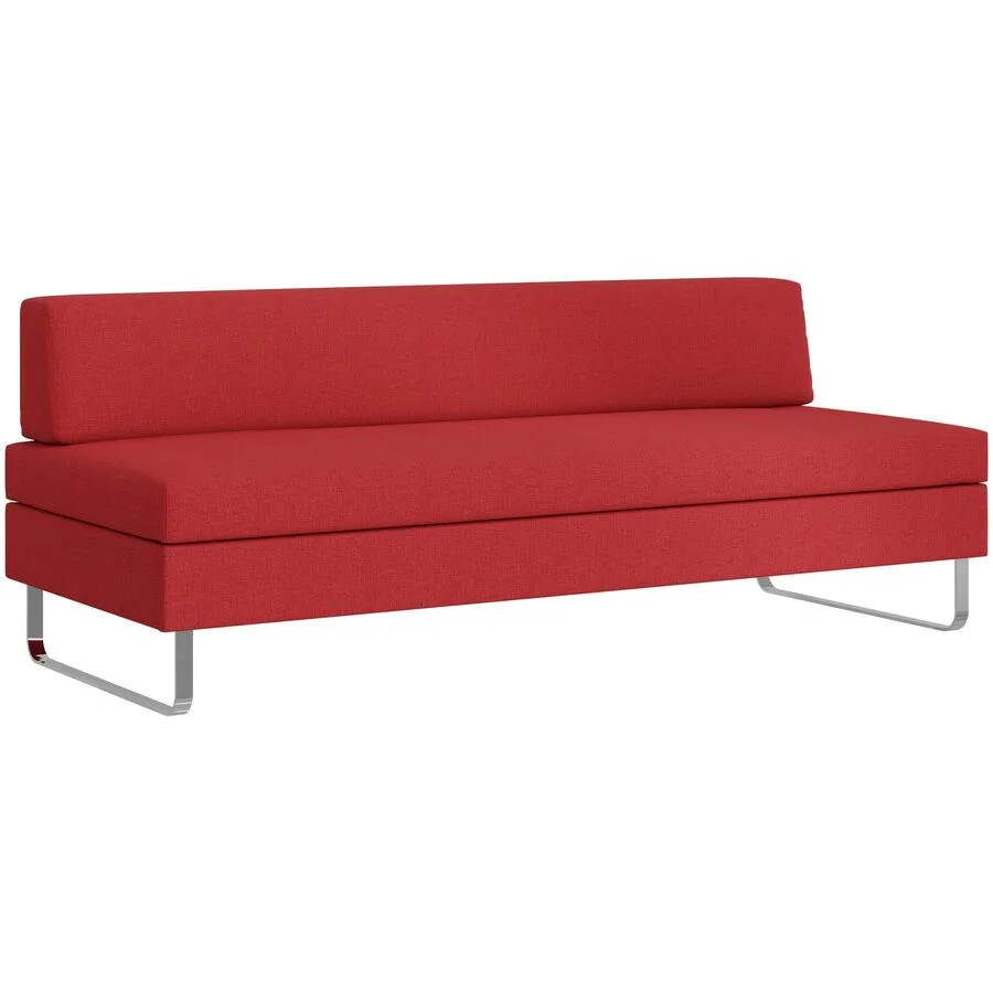 SWISS PLUS Bettsofa Bed for Living Doppio Rot Stoff 205 cm 165 cm Vergrösserung - Möbel Konfigurator: Traummöbel individuell zusammenstellen -