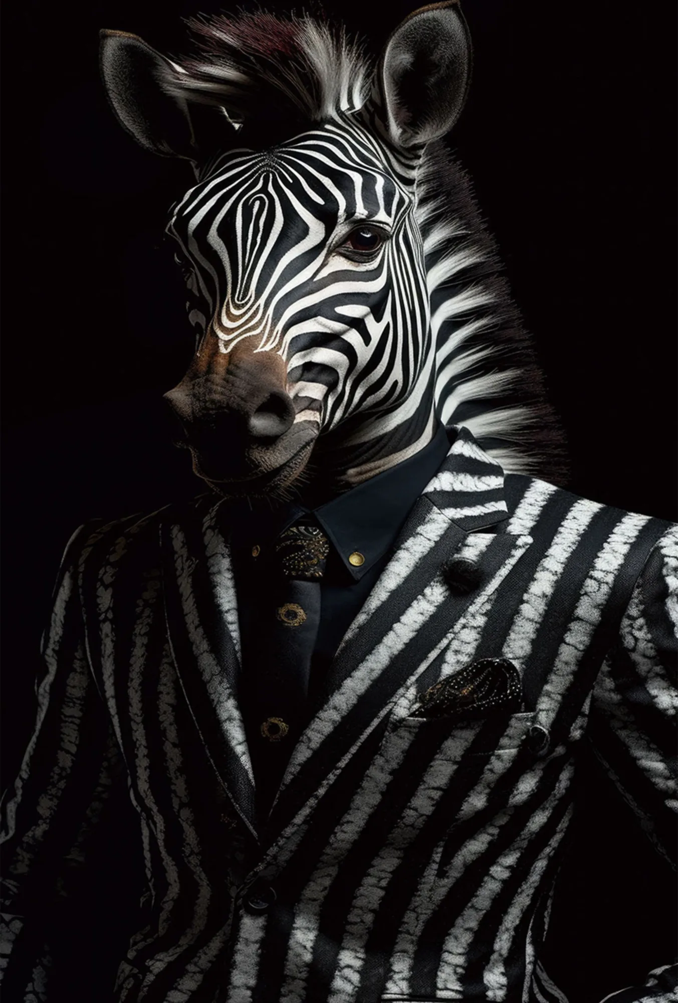 image LAND Glasbild Noble Stripes | Schubiger Möbel