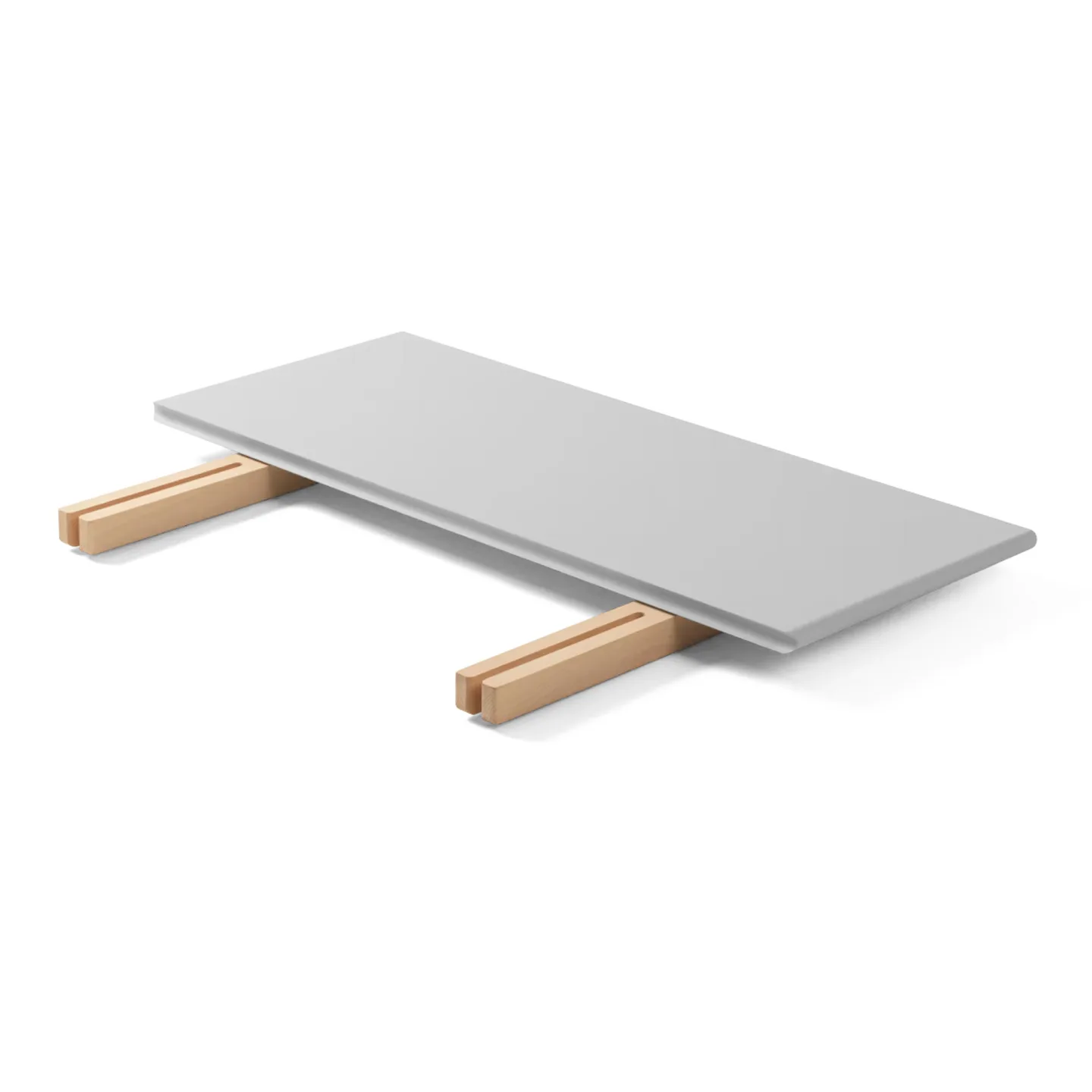 Carl Hansen - CH327T Iläggsskiva grå mdf - Iläggsskivor - Grå - Trä