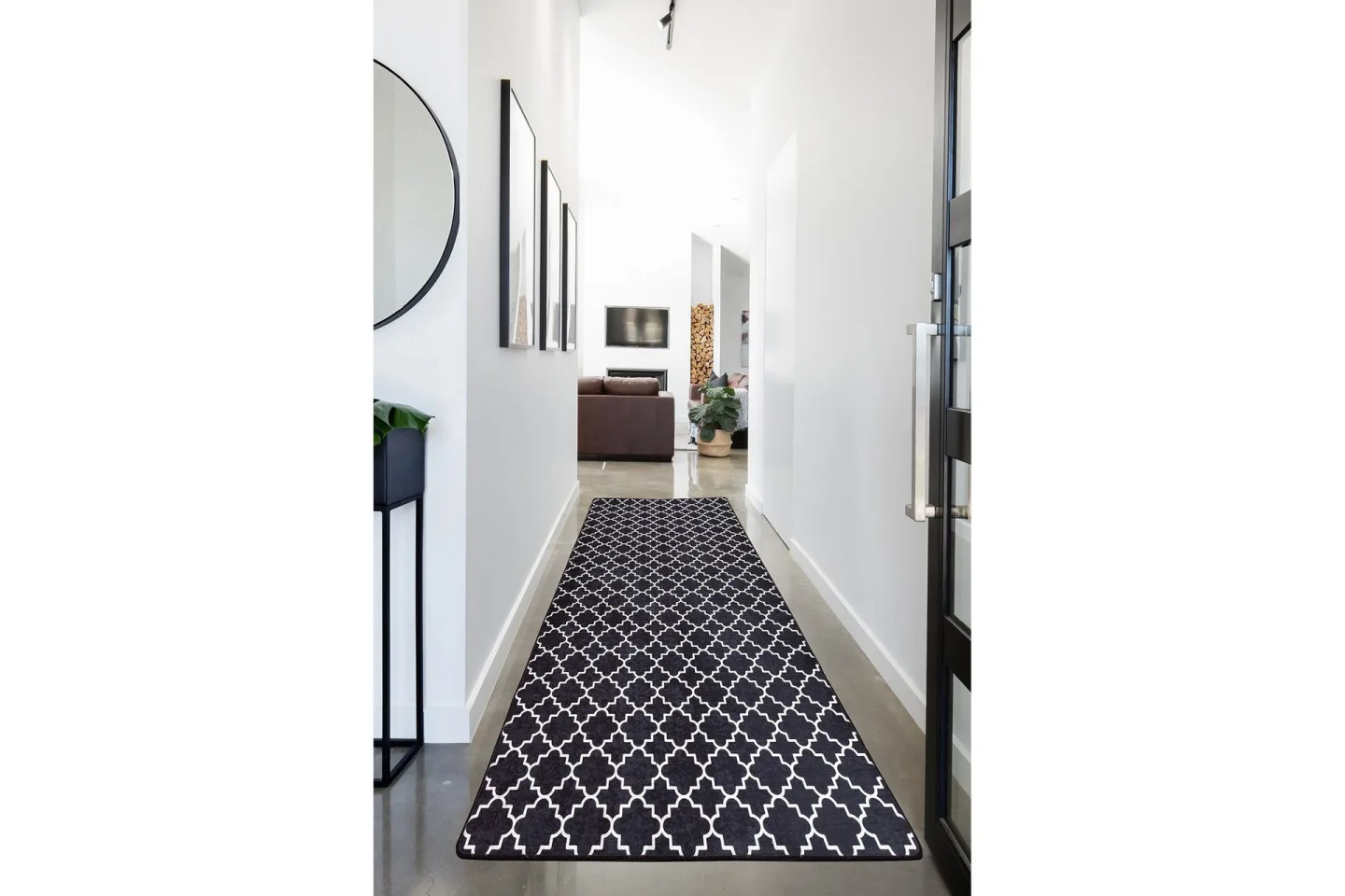 Chilai Matta 100x150 cm - Svart/Vit