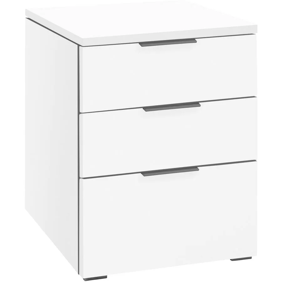 Hasena Nachttisch Anselmi Weiss MDF 45 cm