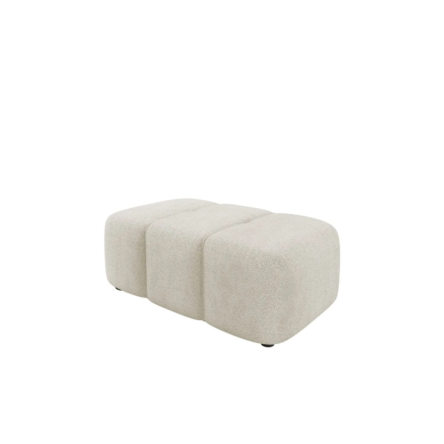 Flo Fotpall 93 cm - Beige