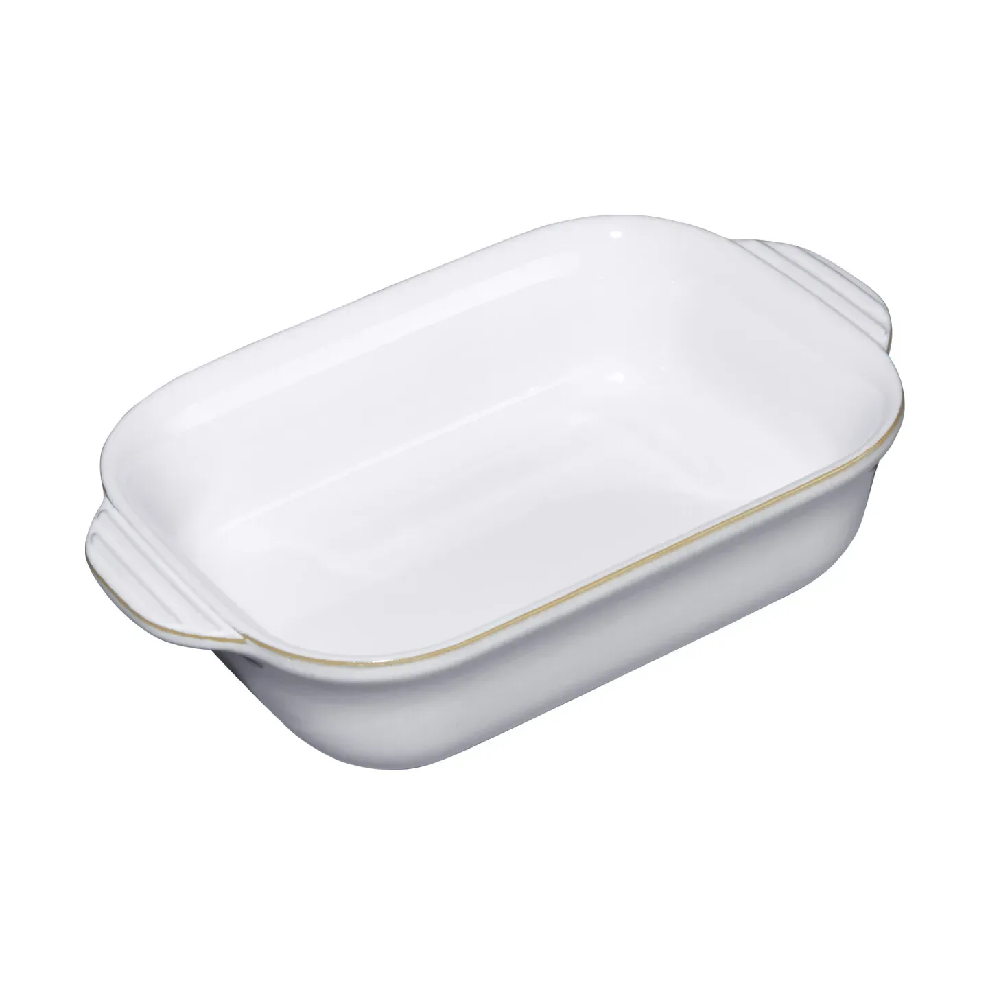 Denby Natural Canvas Auflaufform Beige, klein, rechteckig