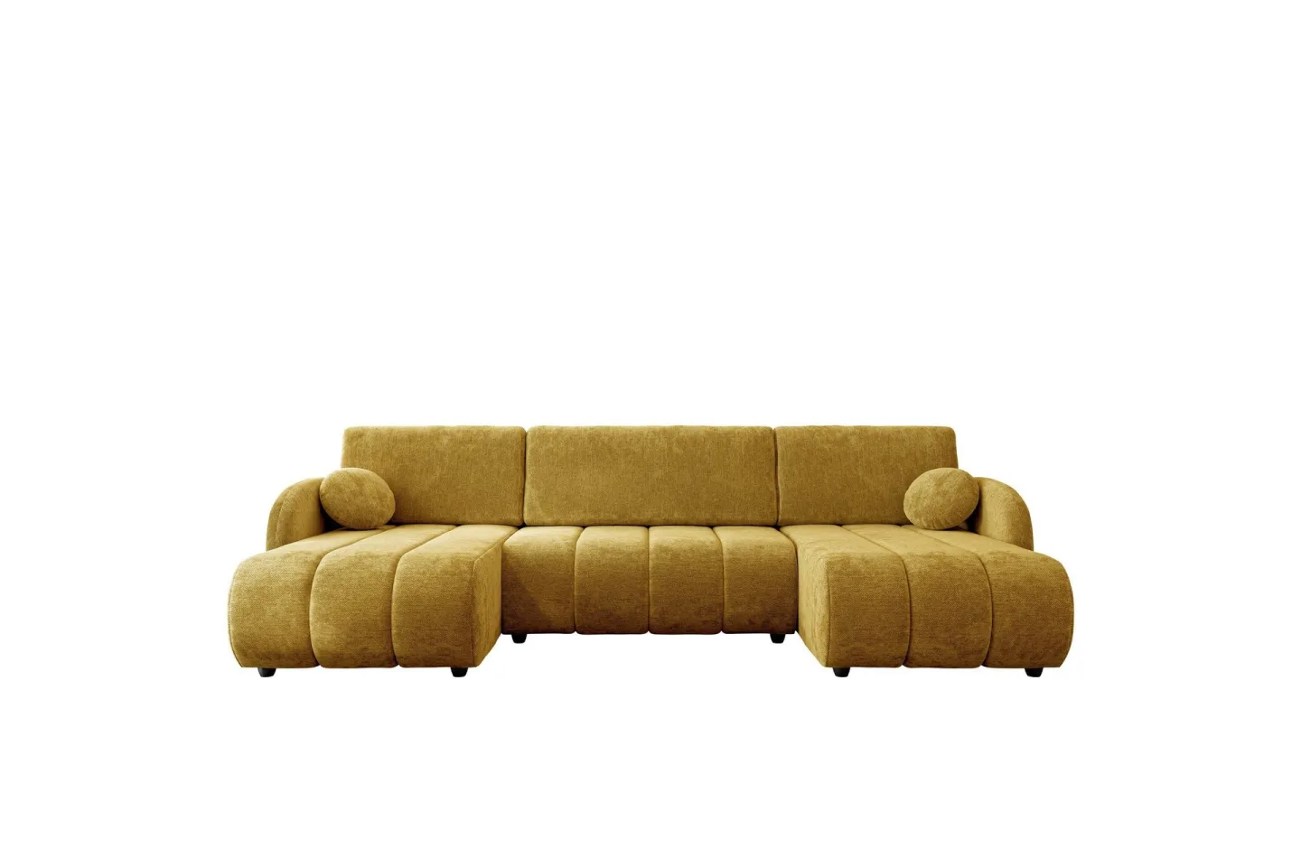 Zarania Bäddsoffa Dubbeldivan 3-sits - Gul