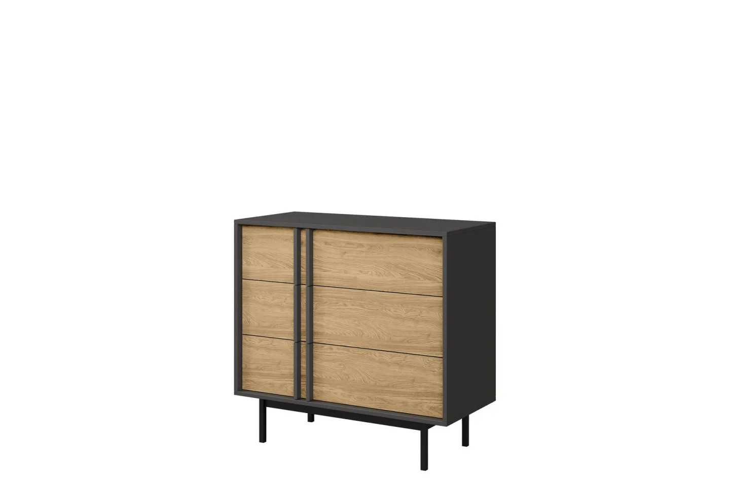Farshian Skänk 93x43 cm - Grå/Brun