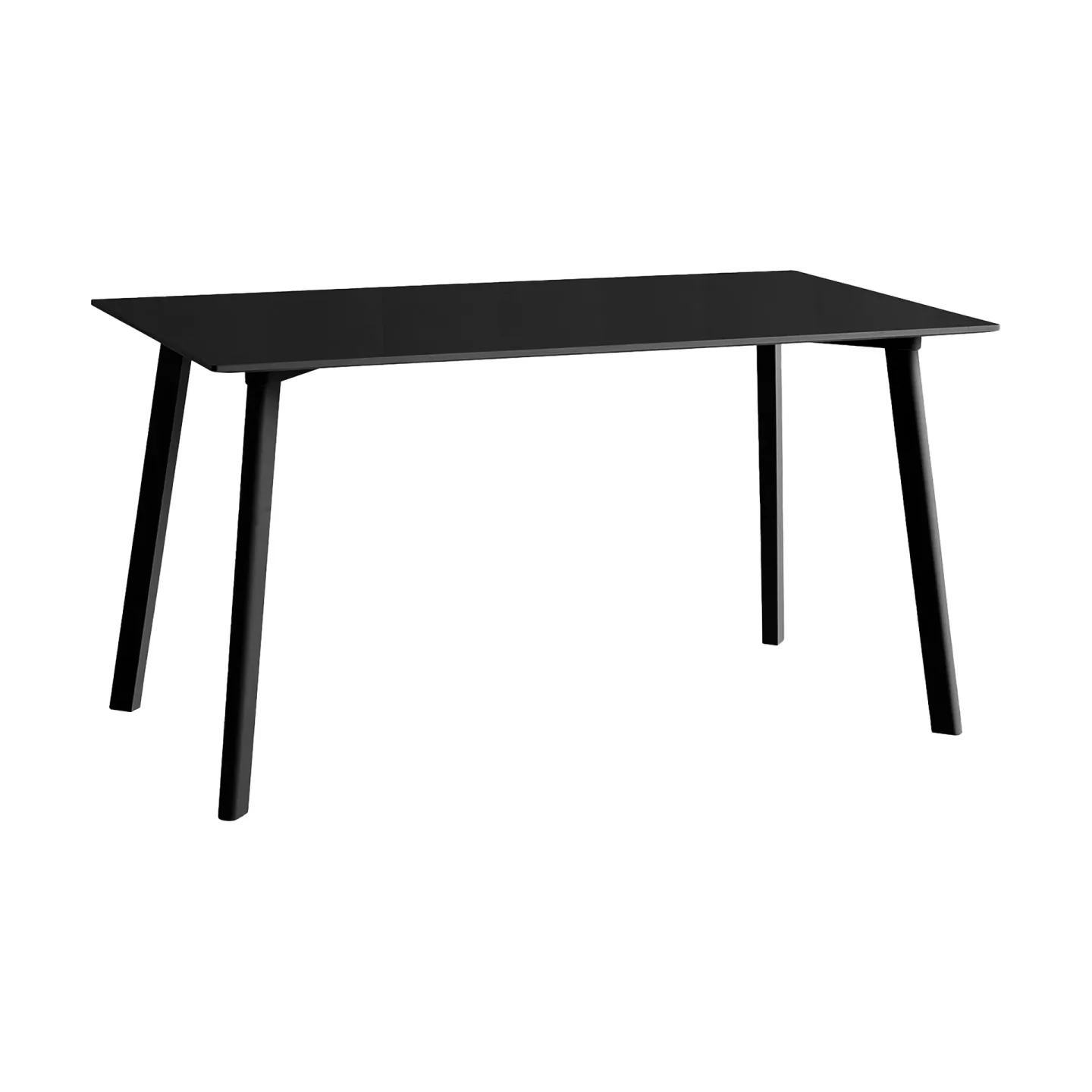 HAY CPH210 Deux 2.0 Tisch 75x140 cm Black water based-beech