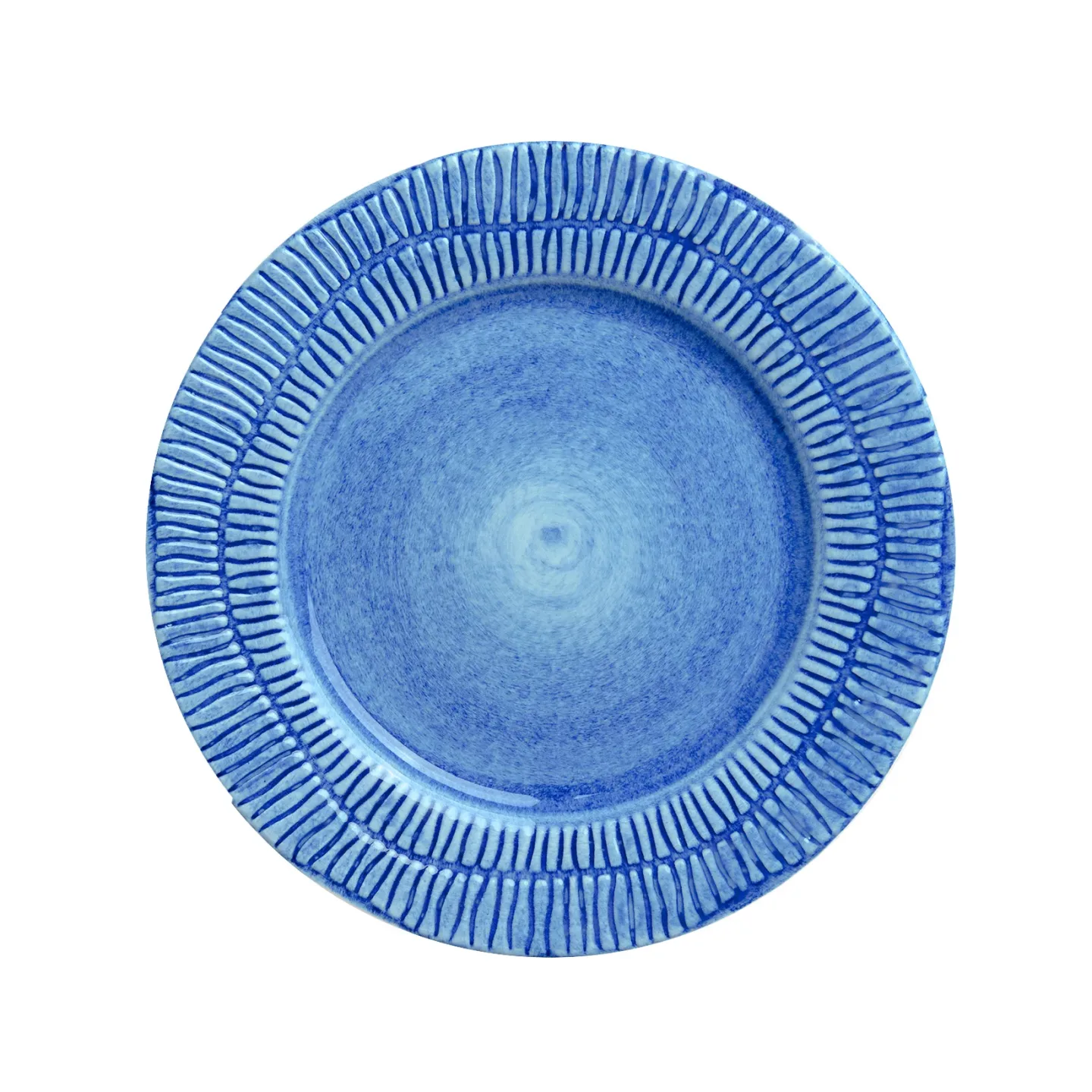 Mateus Stripes Teller Ø21cm Hellblau