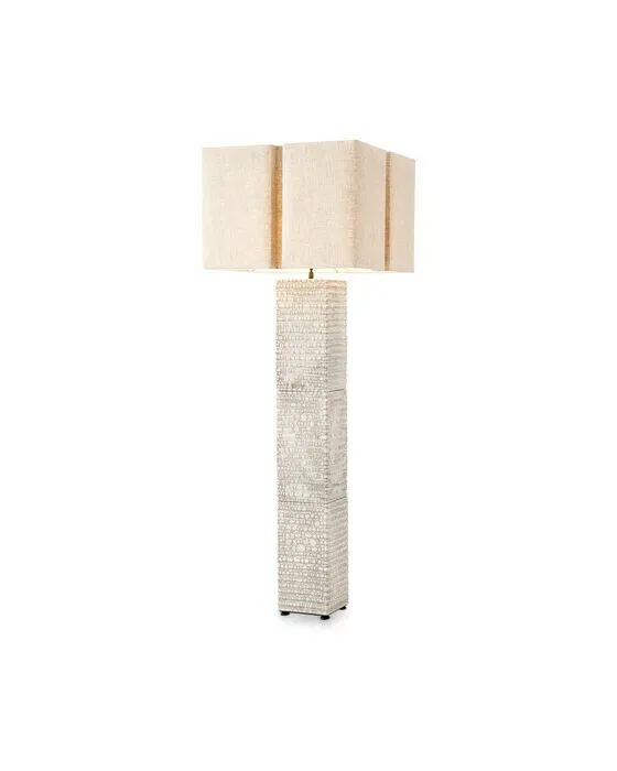 Division Floor Lamp White