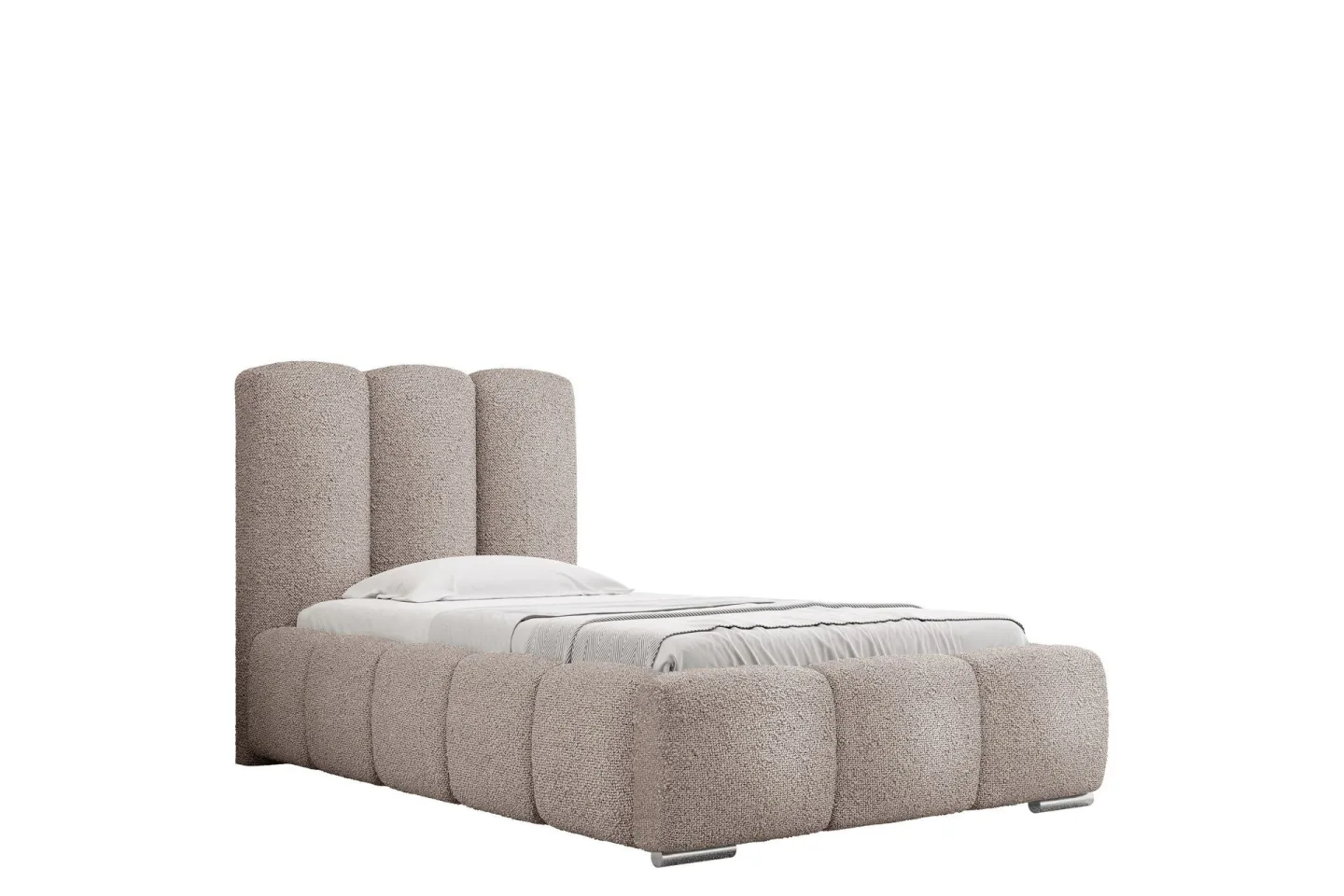 Gioia Sängram med Förvaring 90x200 cm - Rosa