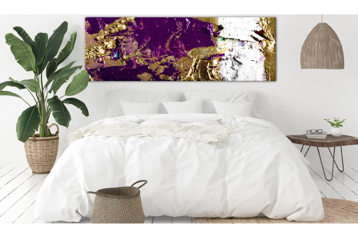 Tavla Purple Wave (1 Part) Narrow 150x50 -