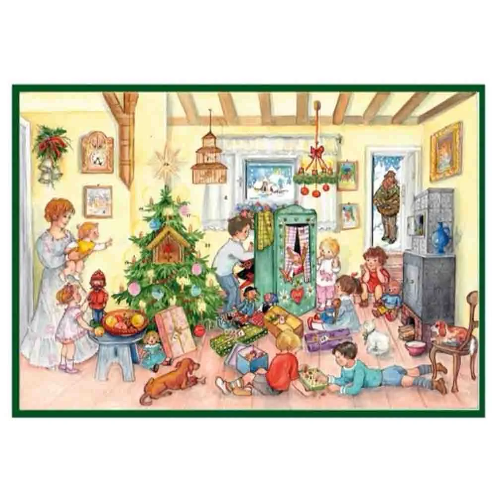 Gammaldags Adventskalender A3 Julmys